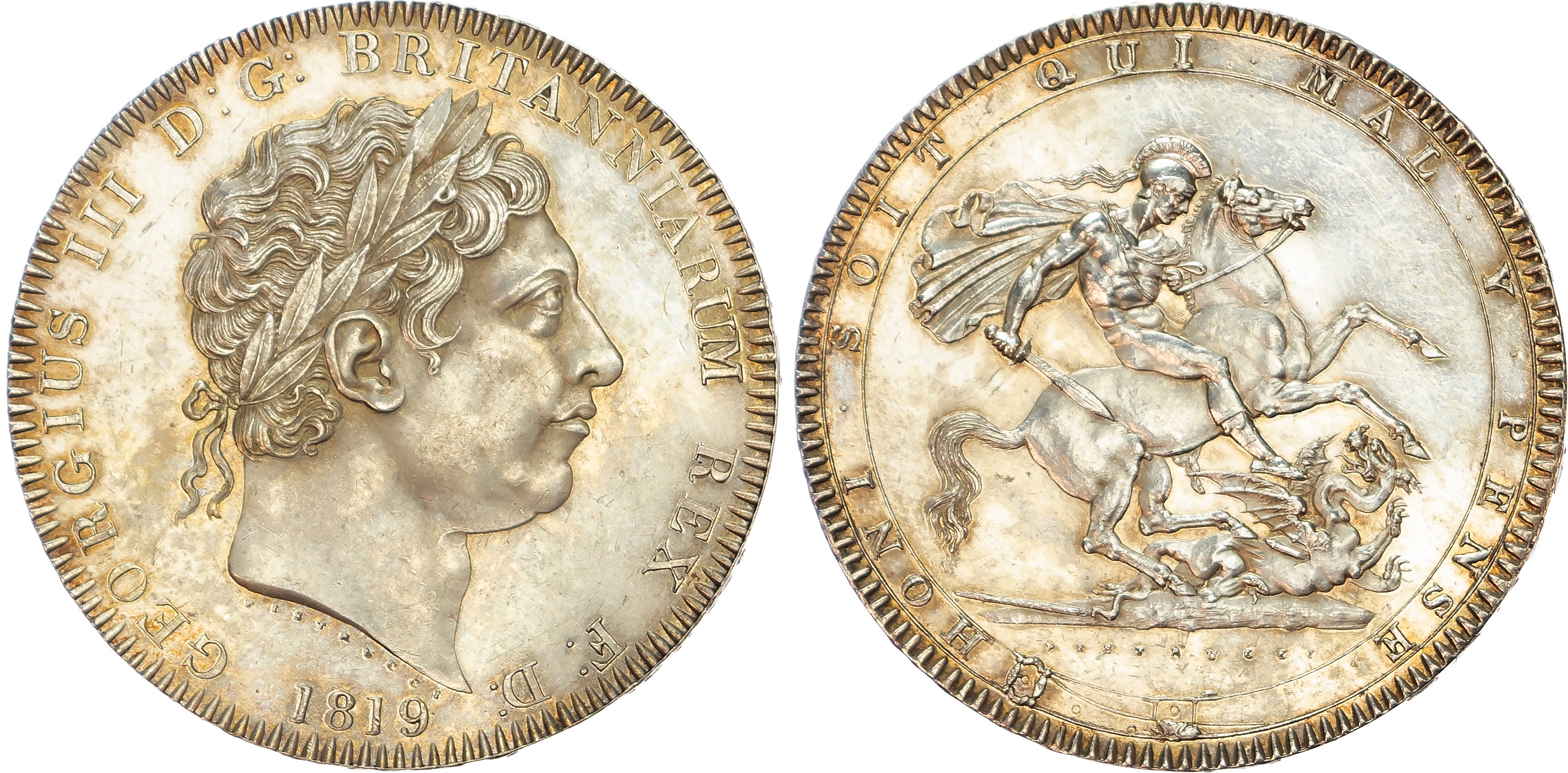 George III (1760-1820), Crown, 1819 LIX