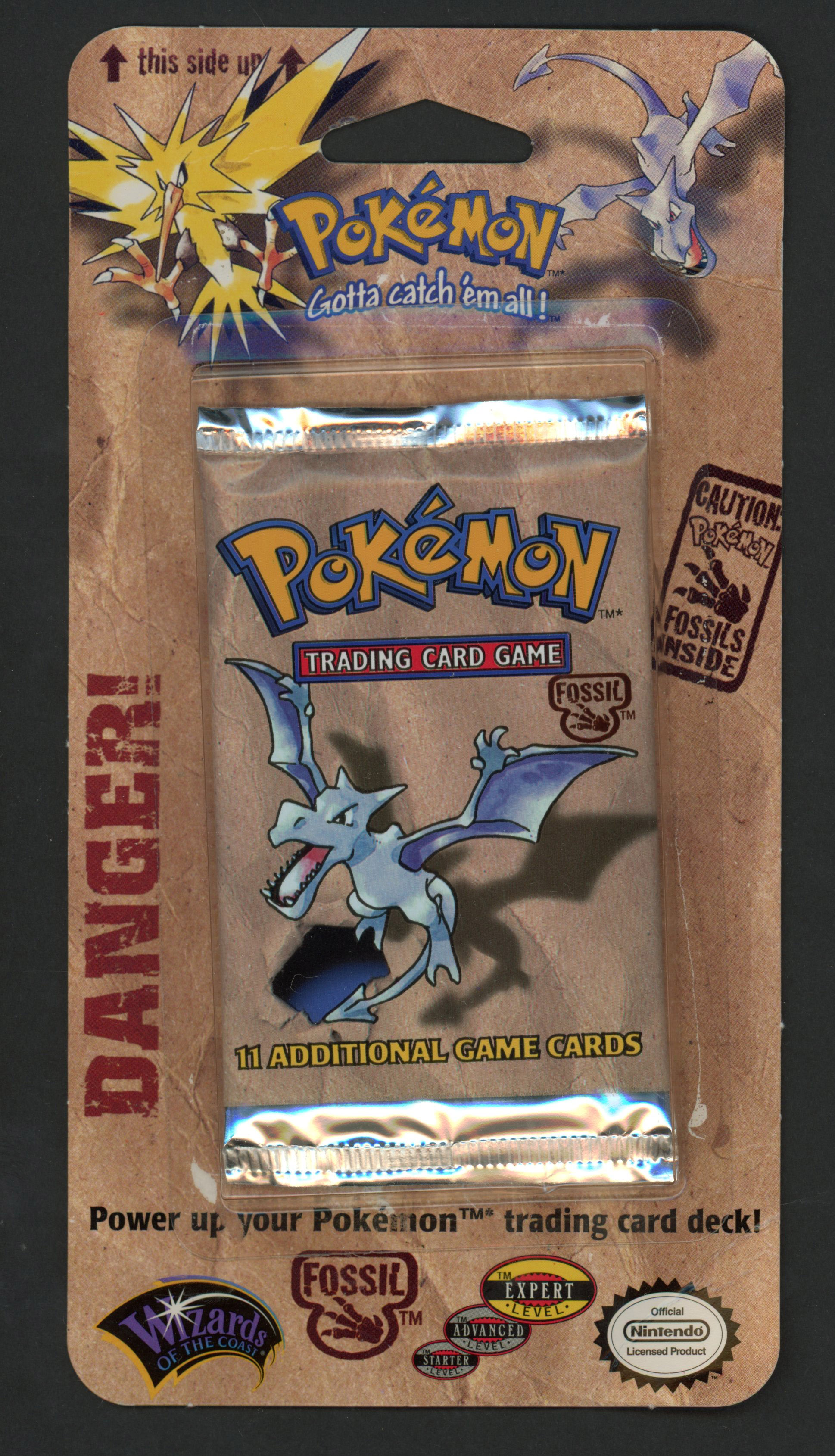 Fossil Sealed Booster Pack - Aerodactyl - Original Blister Packaging (not sealed)