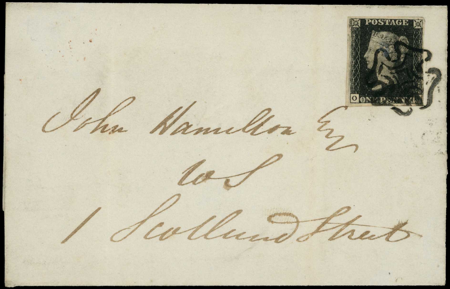 1841 outer wrapper sent locally in...