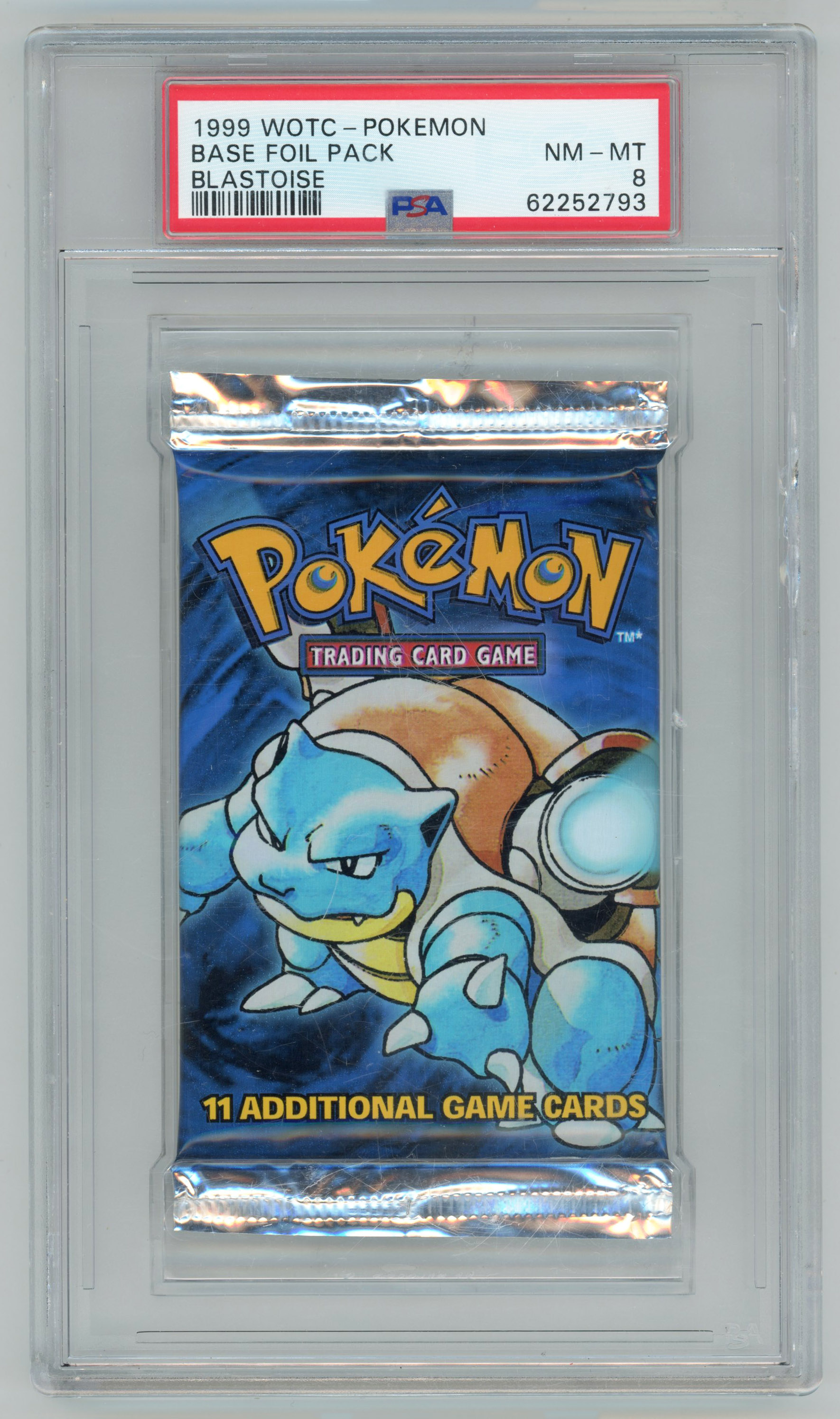 PSA 9 Base Set Foil Pack (Blastoise) Booster SEALED