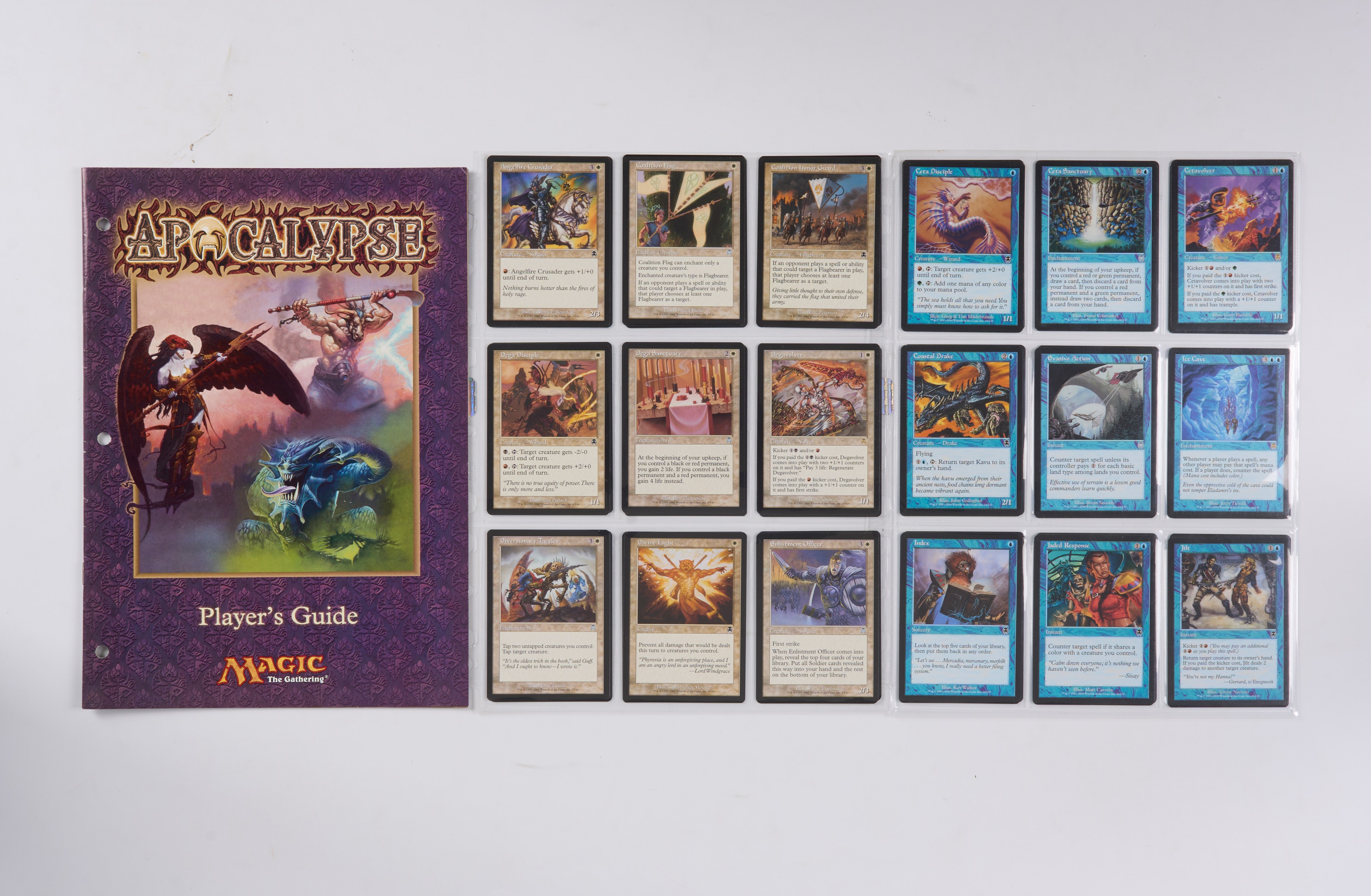 Apocalypse - Complete Set Inc. Foil Pain Lands