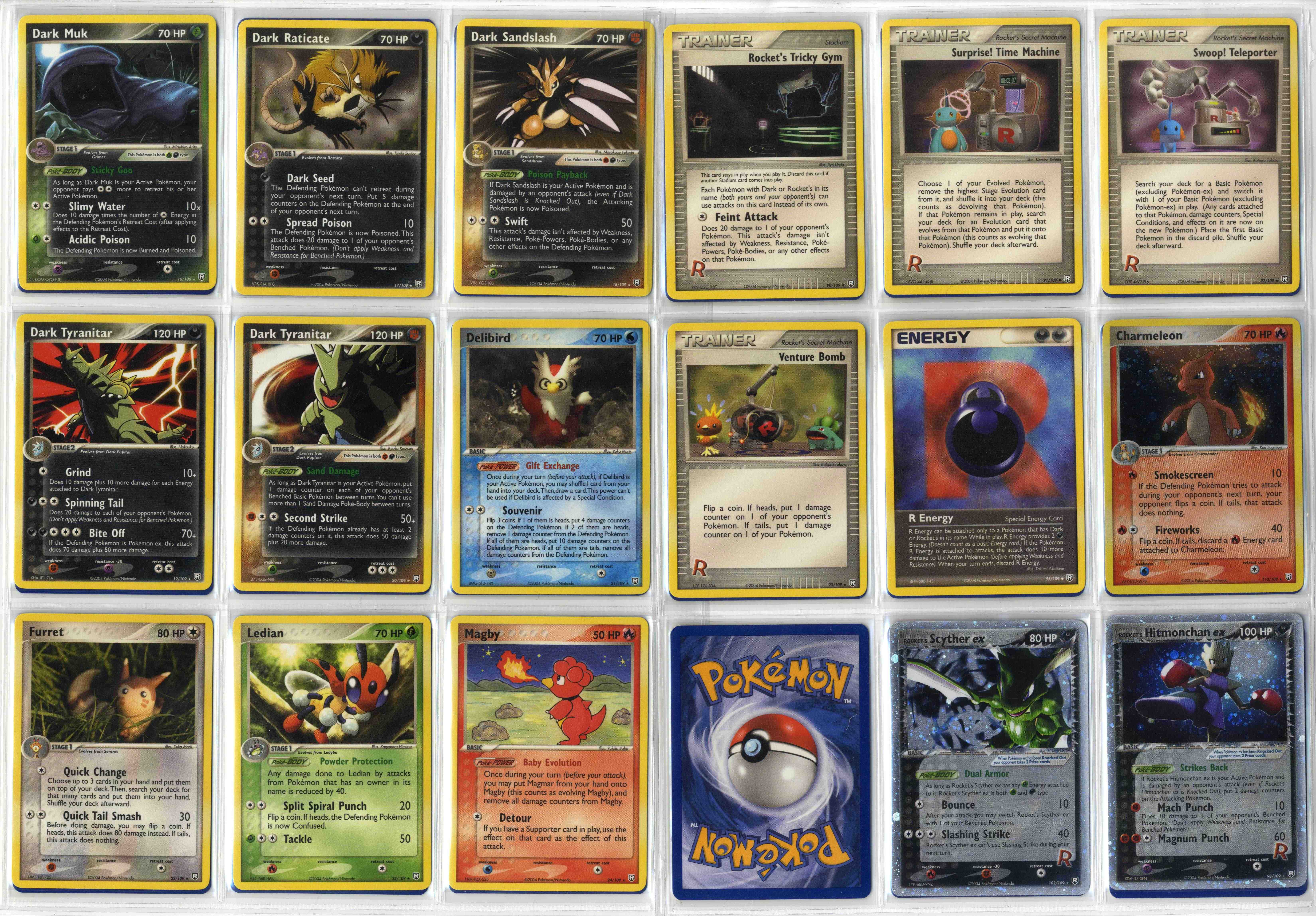 EX Team Rocket Returns Collection 