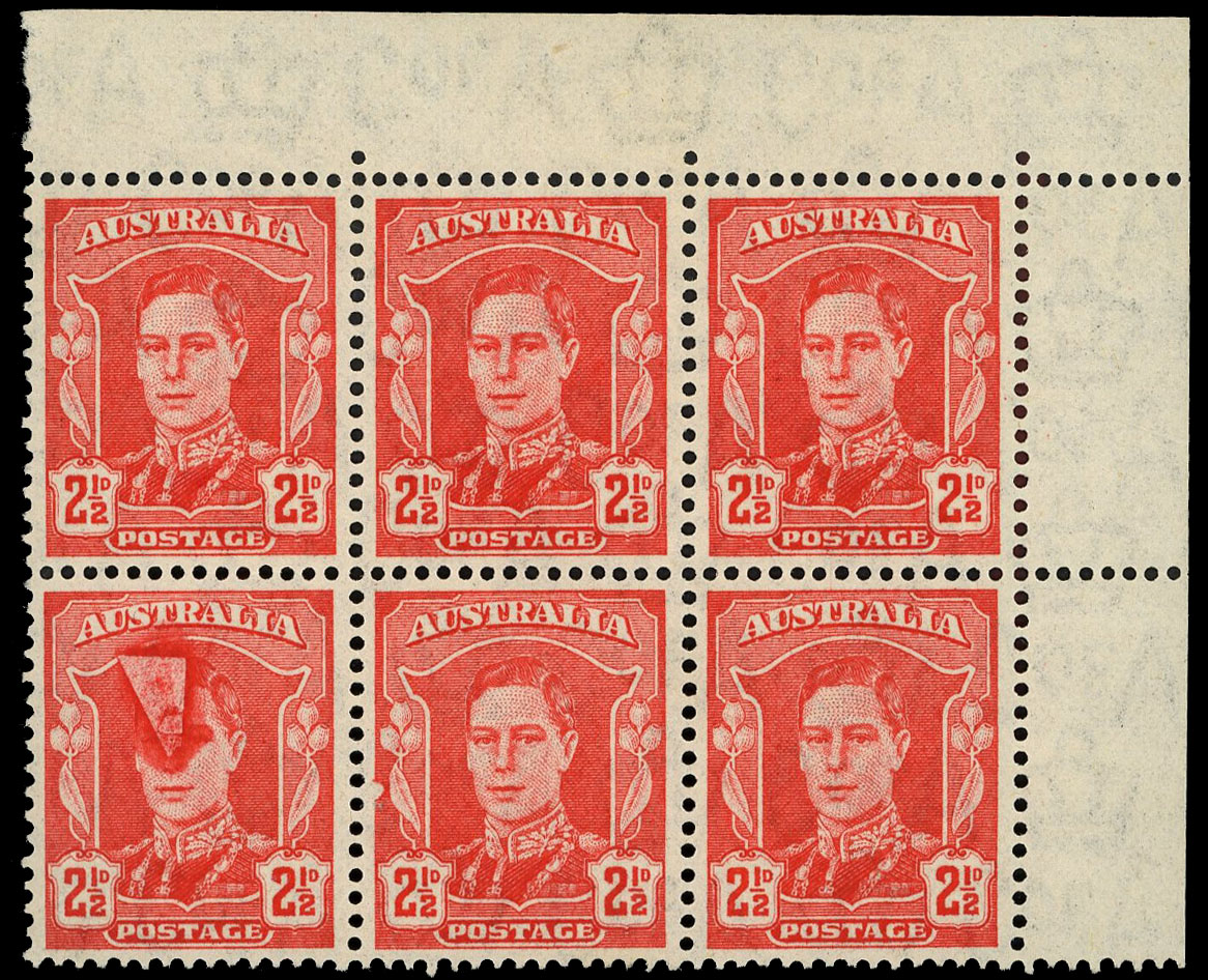 Australia SG 206 block mint