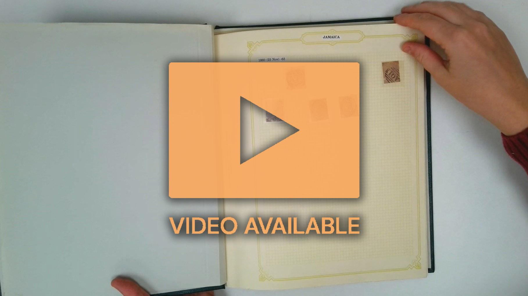 Jamaica Queen Victoria to KGVI collection in album