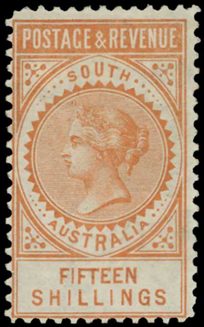 1886-96 15s "POSTAGE & REVENUE" brownish...
