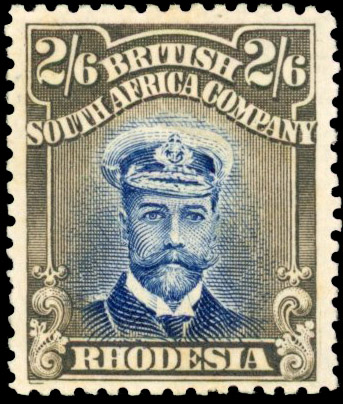 Rhodesia 2/6d SG 236ab mint