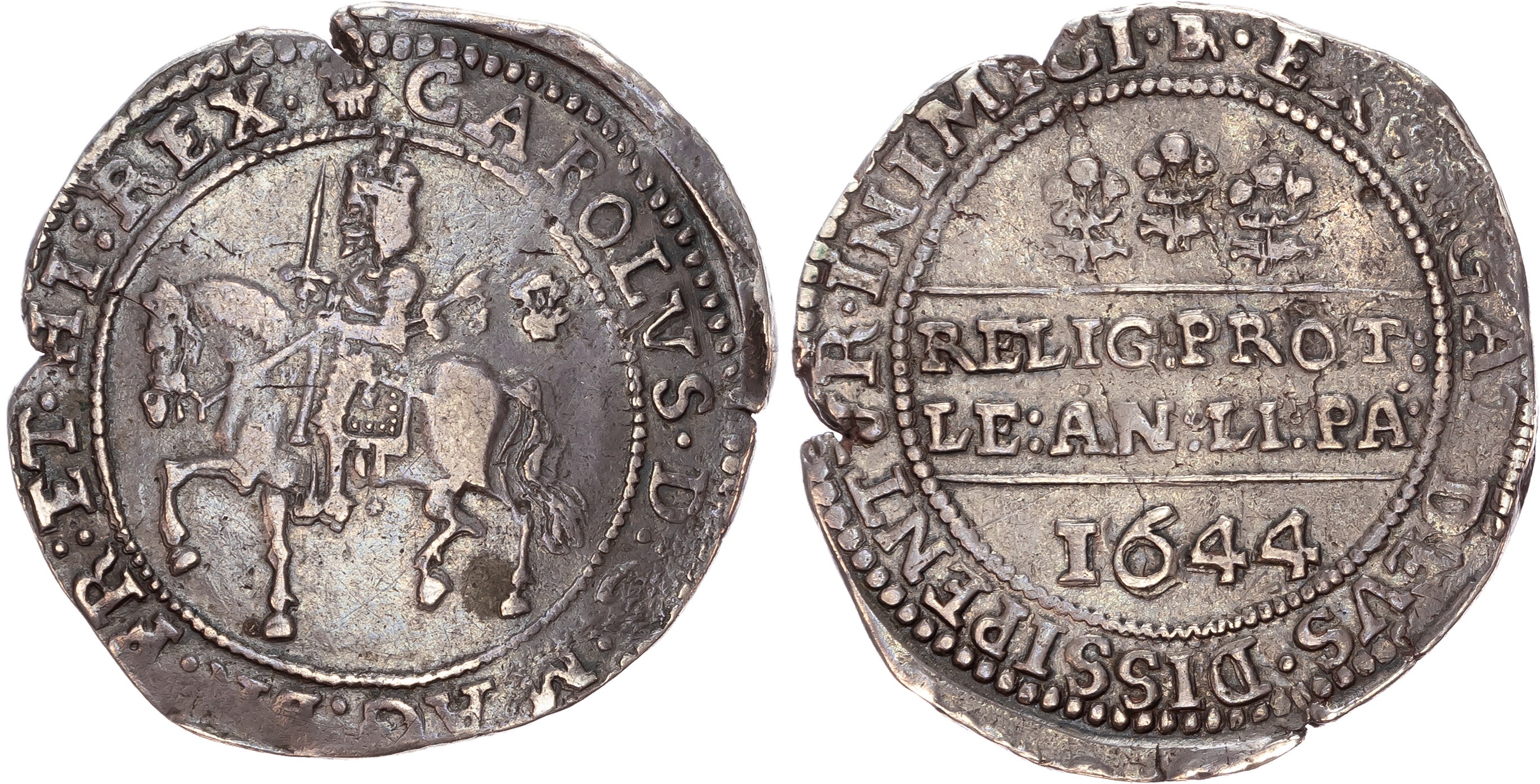 Charles I (1625-1649), Bristol Mint Halfcrown, 1644
