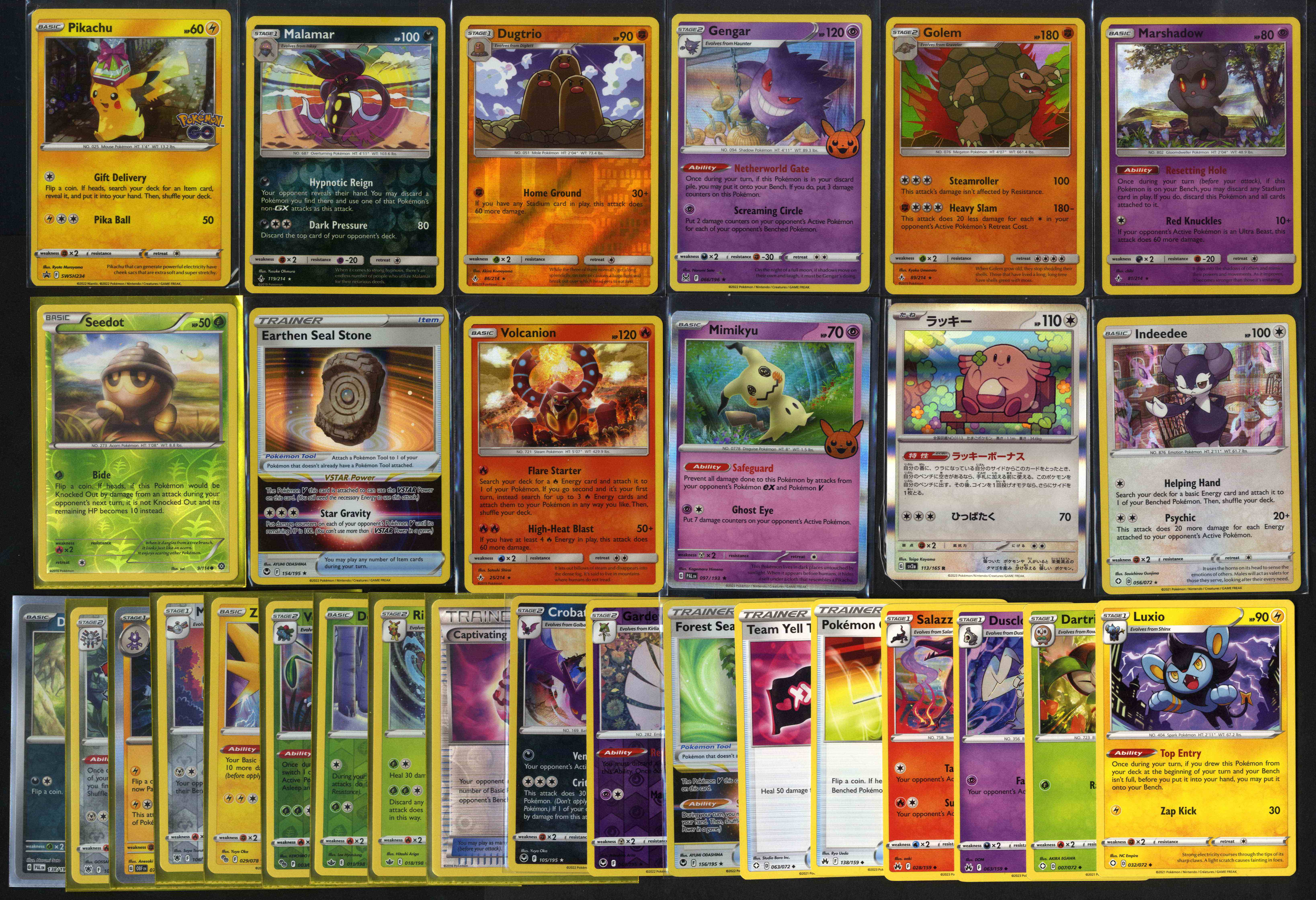 BULK Bundle - SWSH/SV era open booster packs - around 2,000 cards