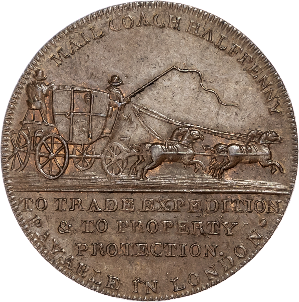 London - James Fittler (no info.) Halfpenny undated