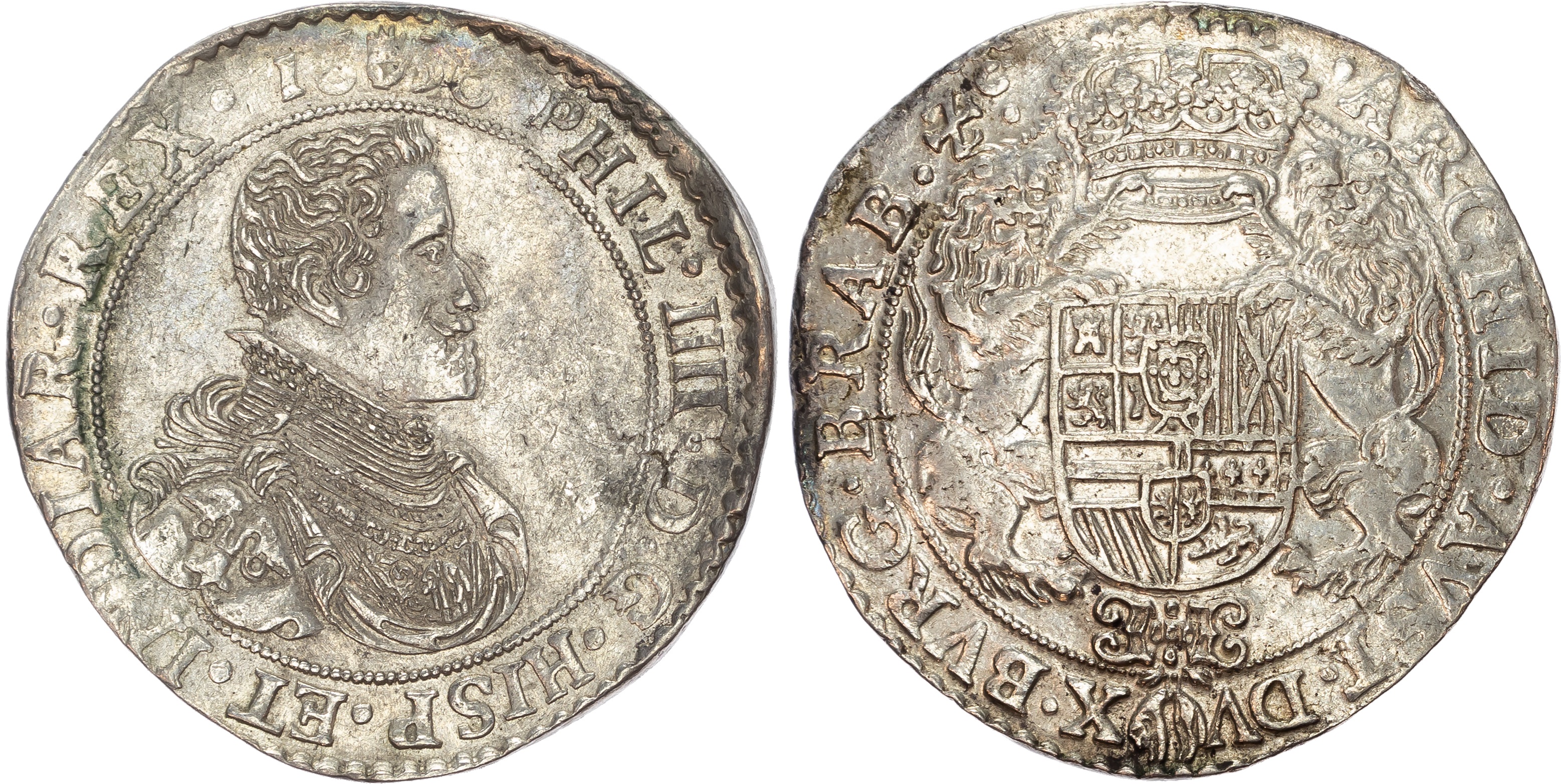 Spanish Netherlands, Brabant, Philip IV (1621-1655), silver Ducaton, 1636