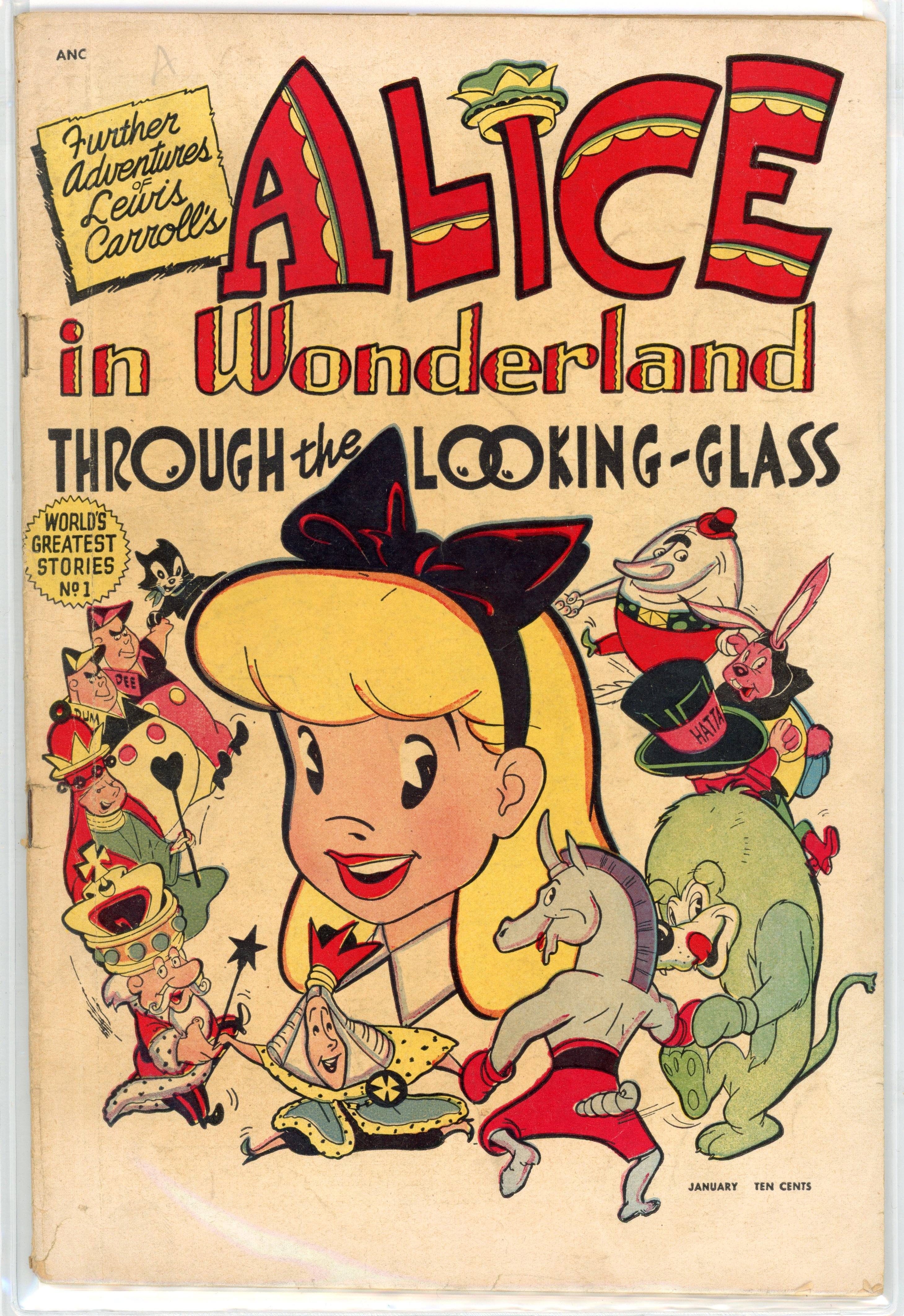 World's Greatest Stories #1 Alice In Wonderland (St John, 1949)