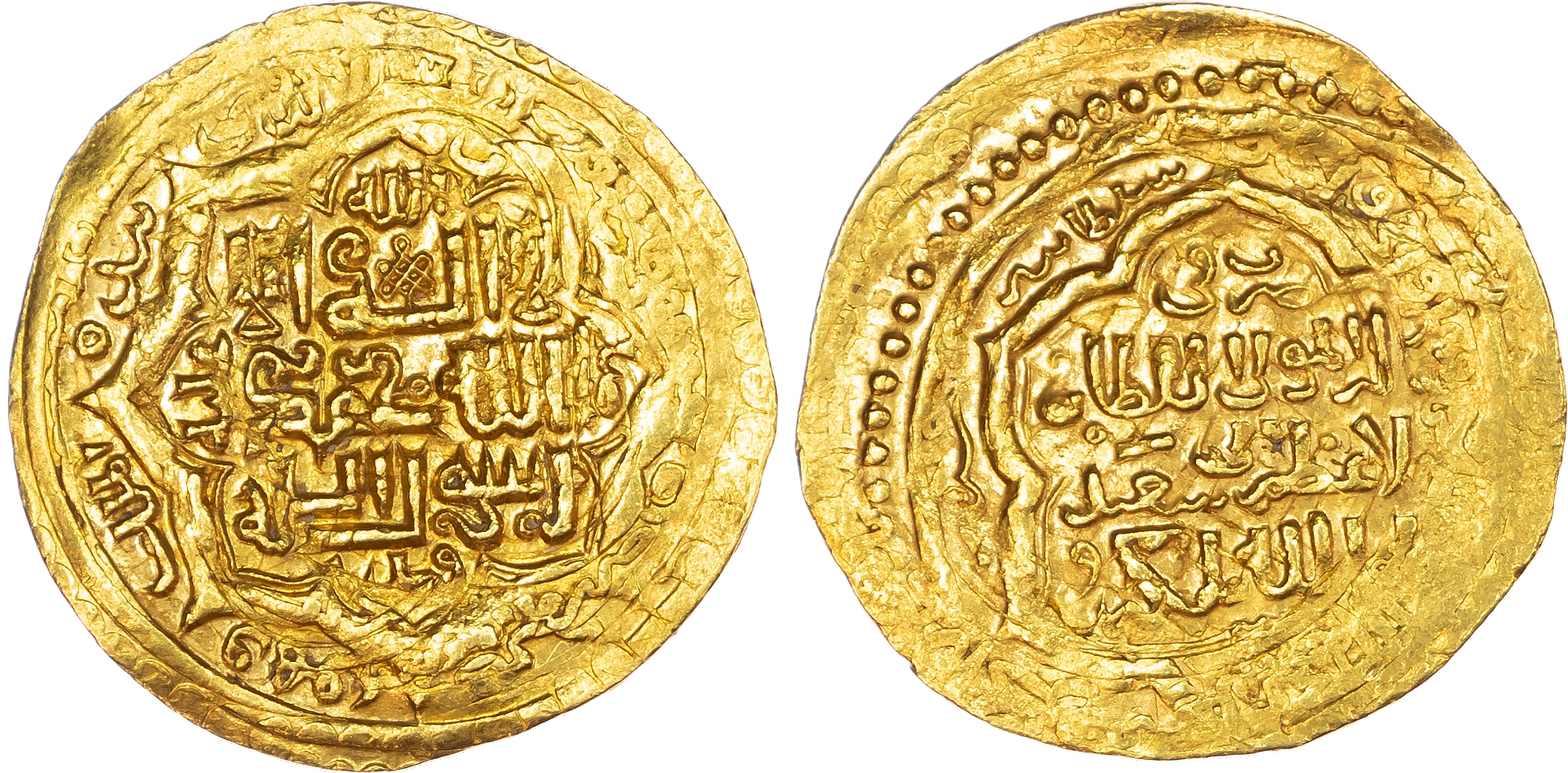 Ilkhanid, Abu Sa’id Bahadur (AH 716‑736 / 1316‑1335 AD), gold Dinar, AH 717 / 1317/8 AD, Sultaniya al-Ma’mura,
