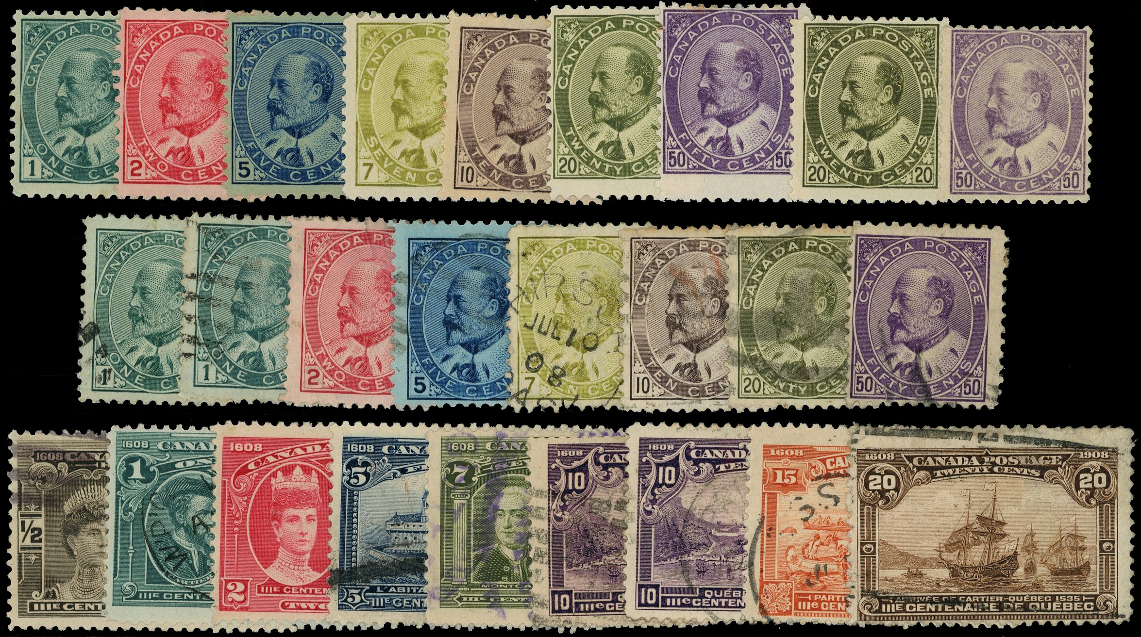 Canada KE VII group