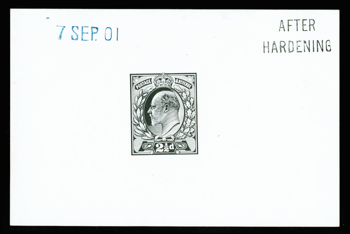 GB 1901 SG 230 2½d Die Proof