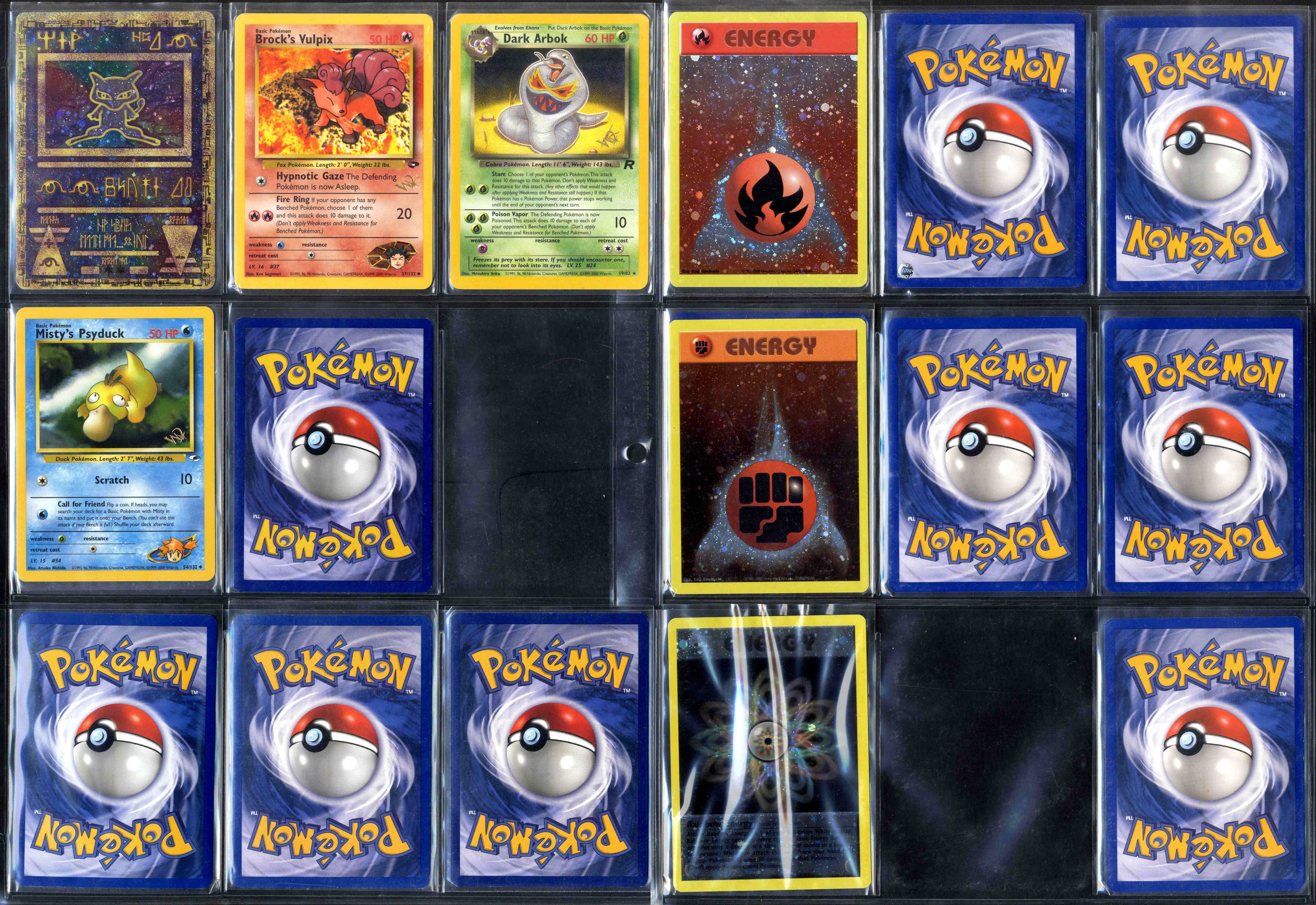 Miscellaneous Promo Card Collection - W stamps, Prerelease, Professor Program