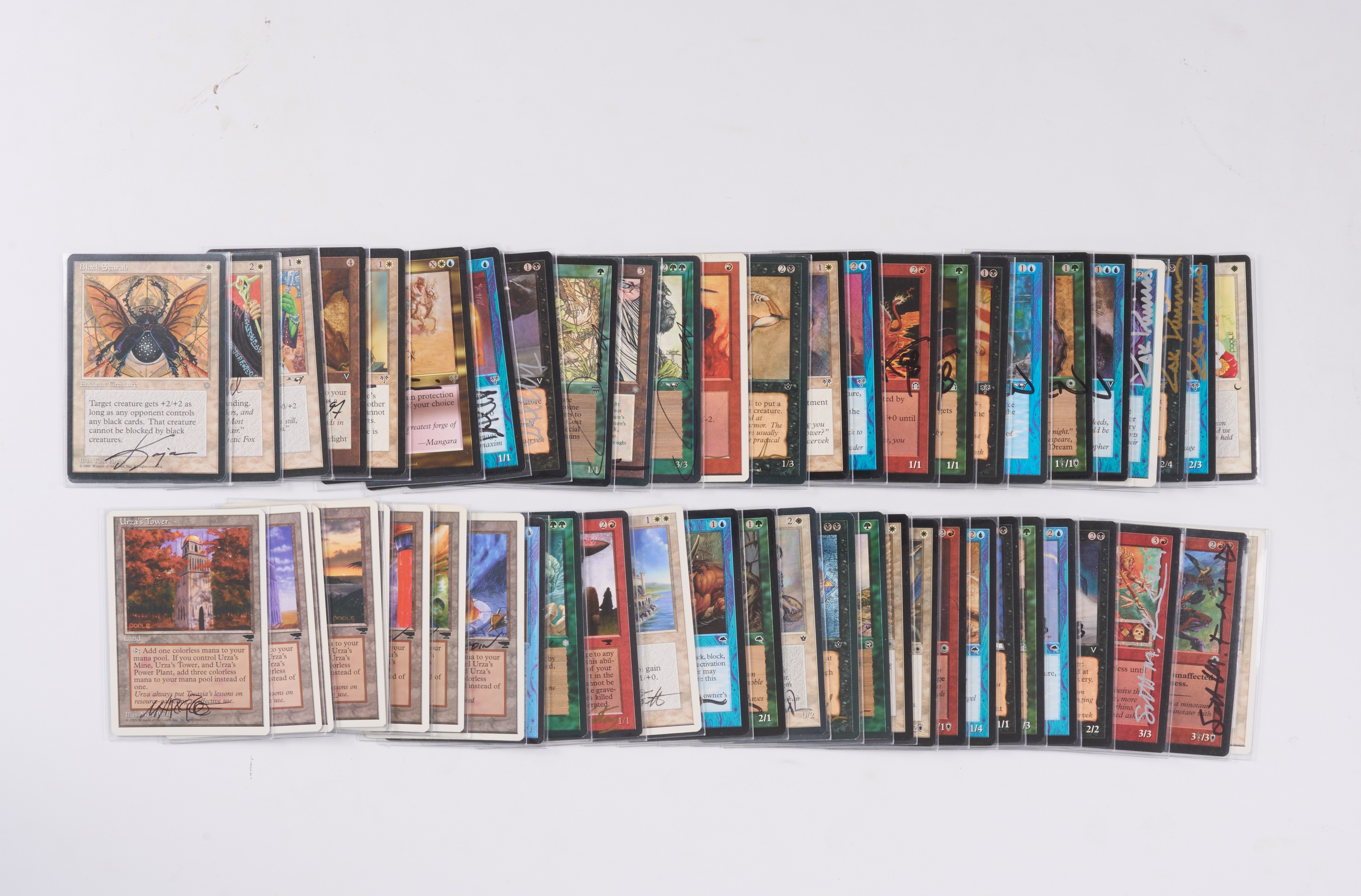 Artist-Signed Card Collection - Ice Age, Antiquities, Legends Etc.