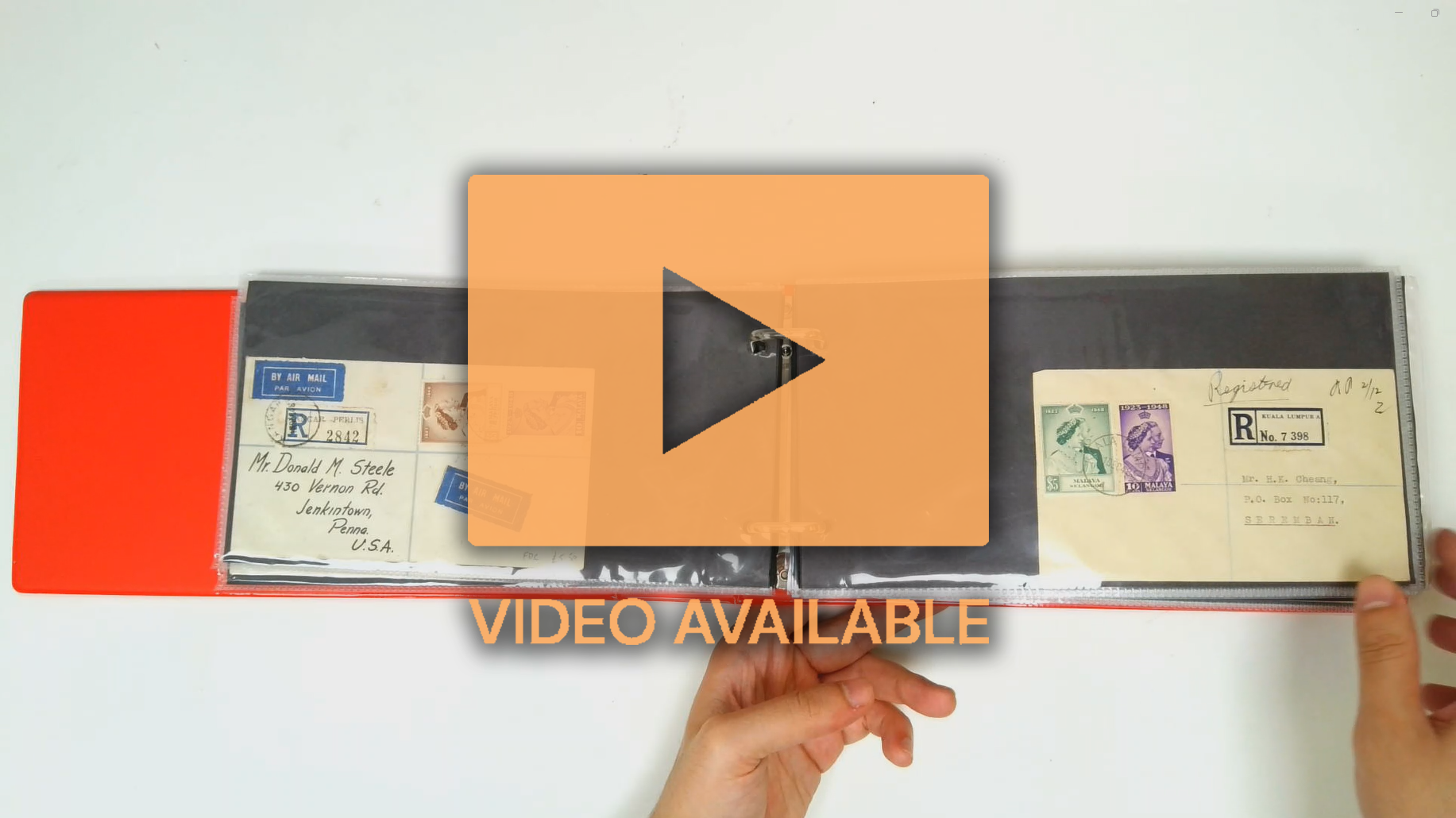 Malaya 1937-53 Omnibus covers in album