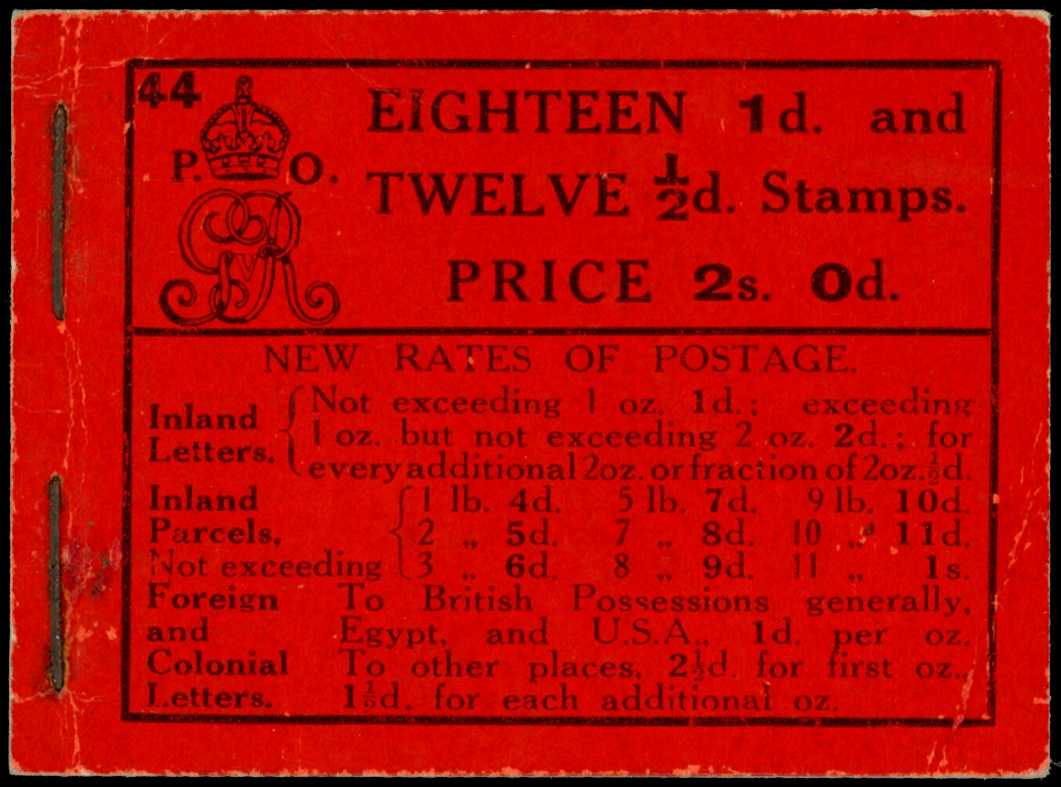 1916 2/- (Edition #44) with perfs good on...