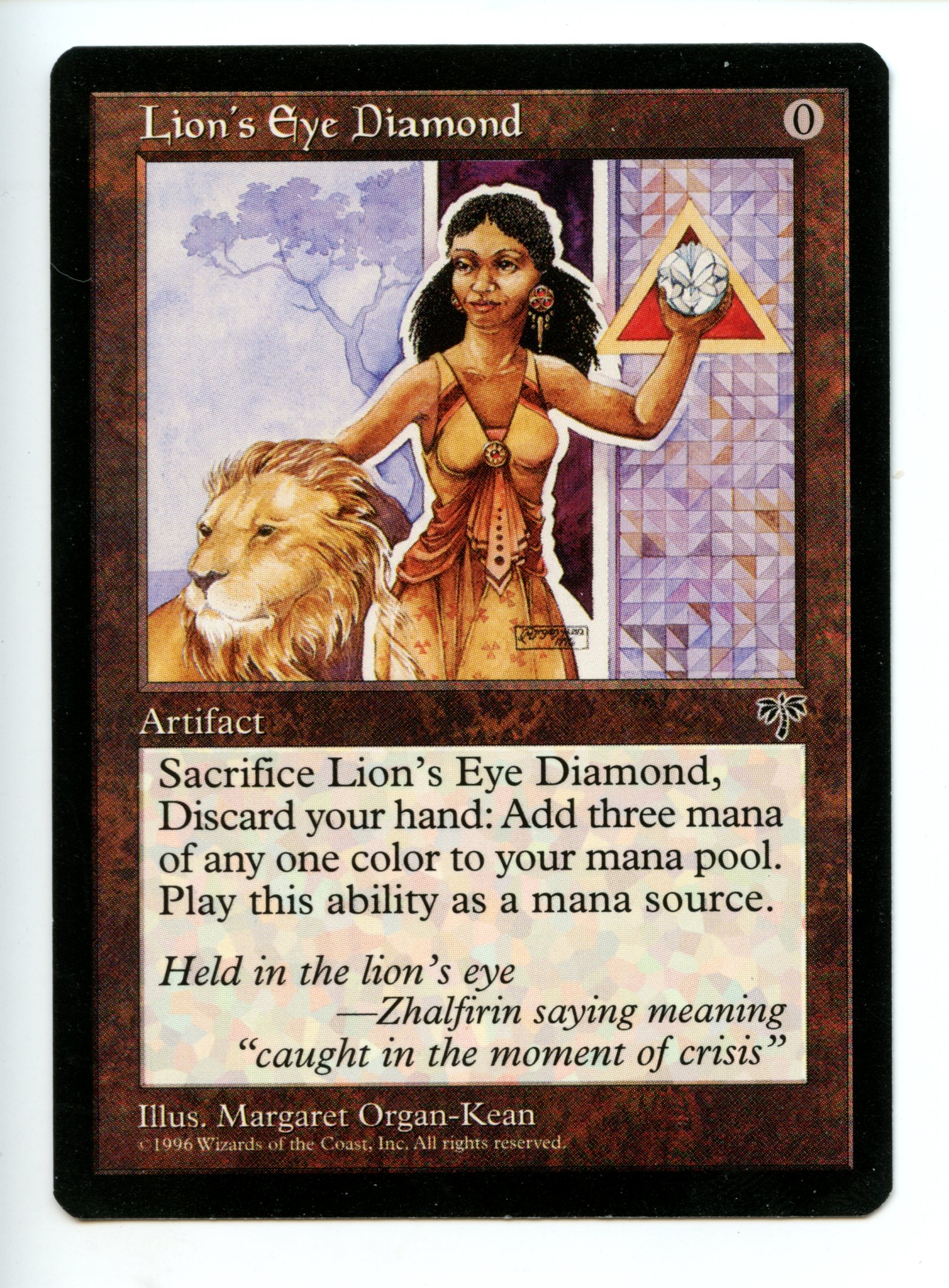 Magic The Gathering - Lion's Eye Diamond - Mirage - Near Mint Condition