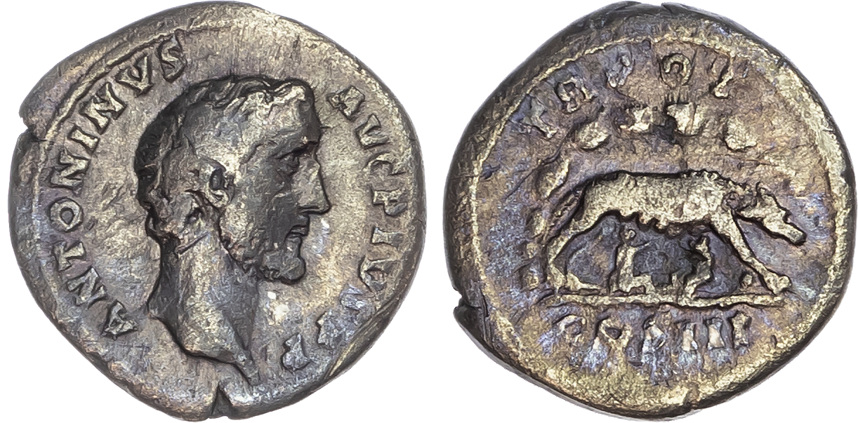 Antoninus Pius (AD 138-161) AR Denarius, Rome, c. AD 140, 2.80g. 