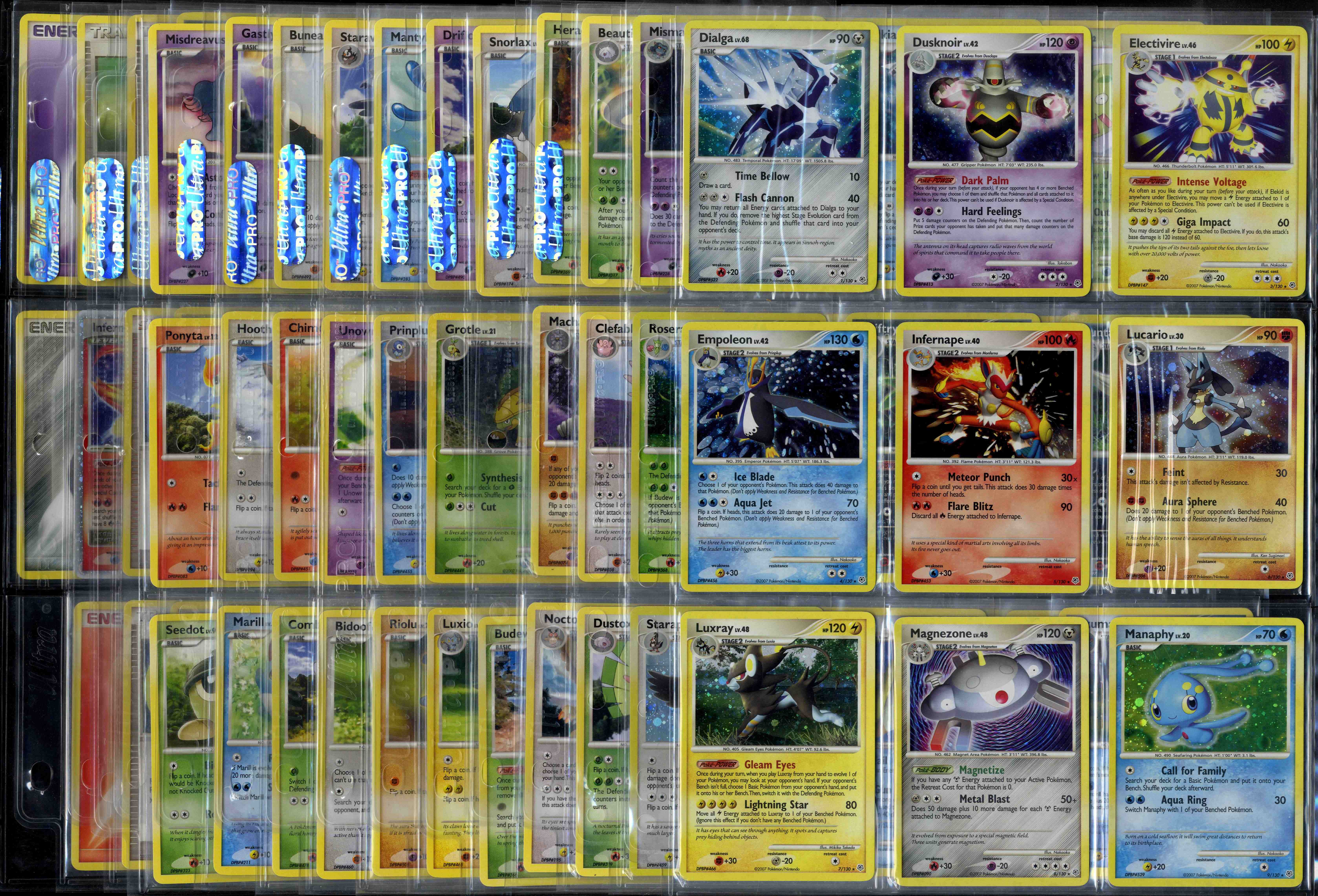 Diamond & Pearl Base Set #124/130 - All LV.X 