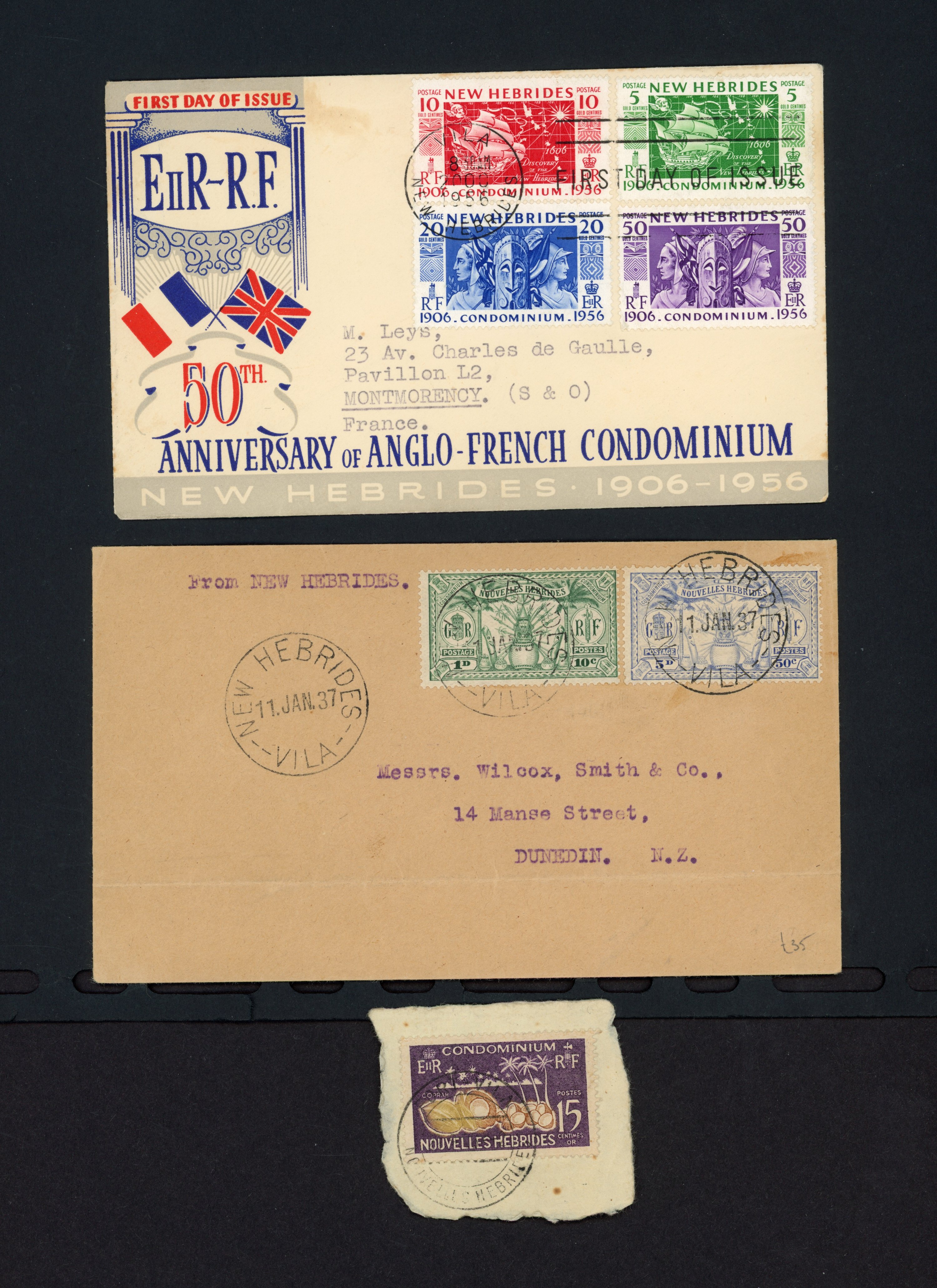 New Hebrides small but interesting accumulation