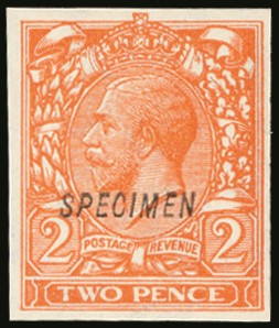 1924 2d Orange (Wmk. Sideways). Superb unmounted o.g....