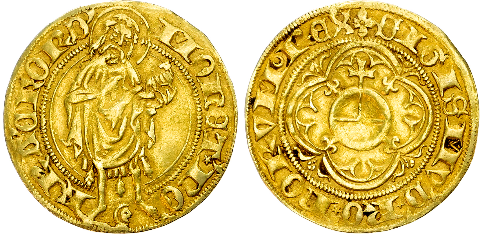 Germany, Frankfurt, Sigismund von Luxemburg (1410-1433), Goldgulden