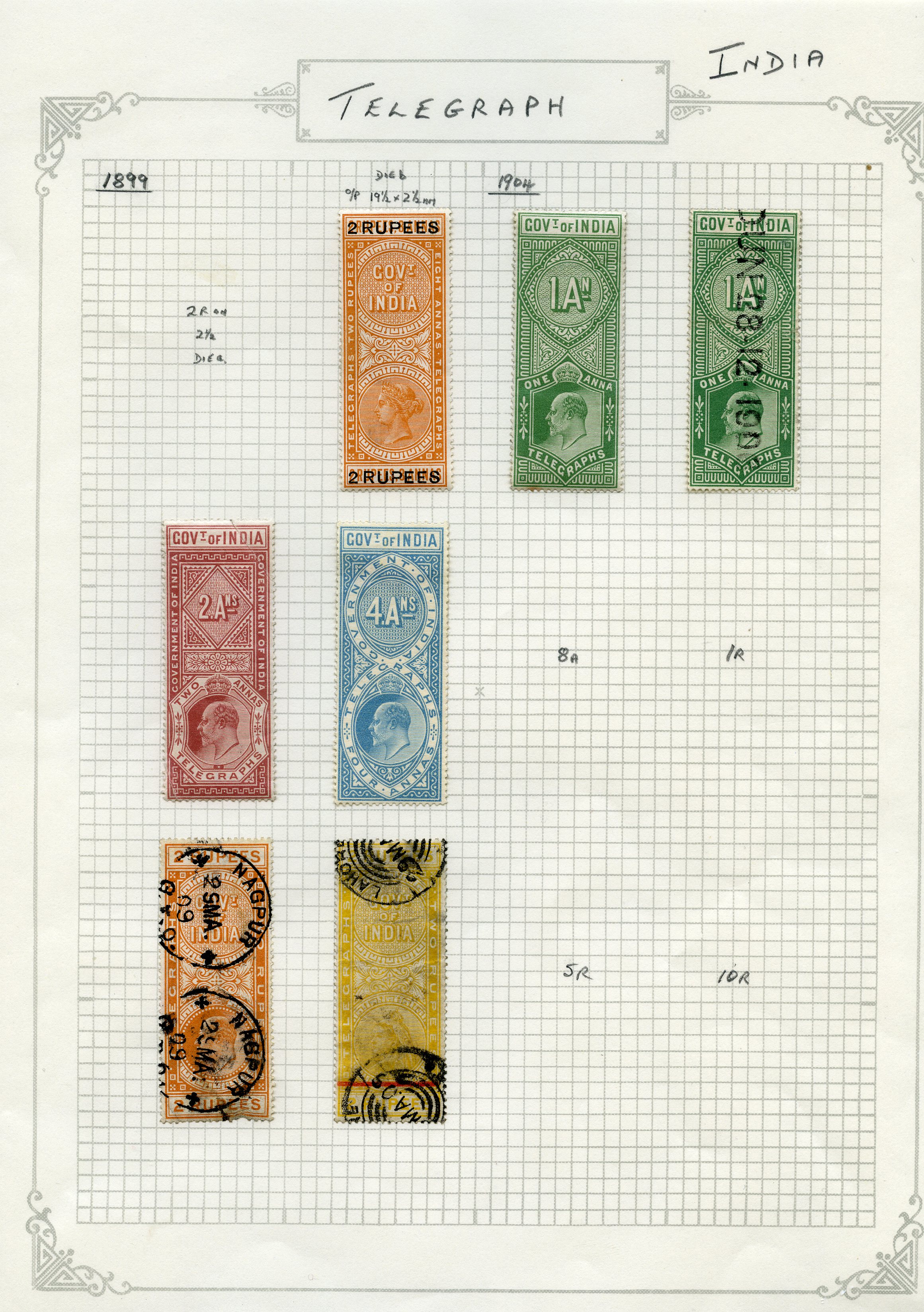 TELEGRAPH: 1869-1904 mainly mint...