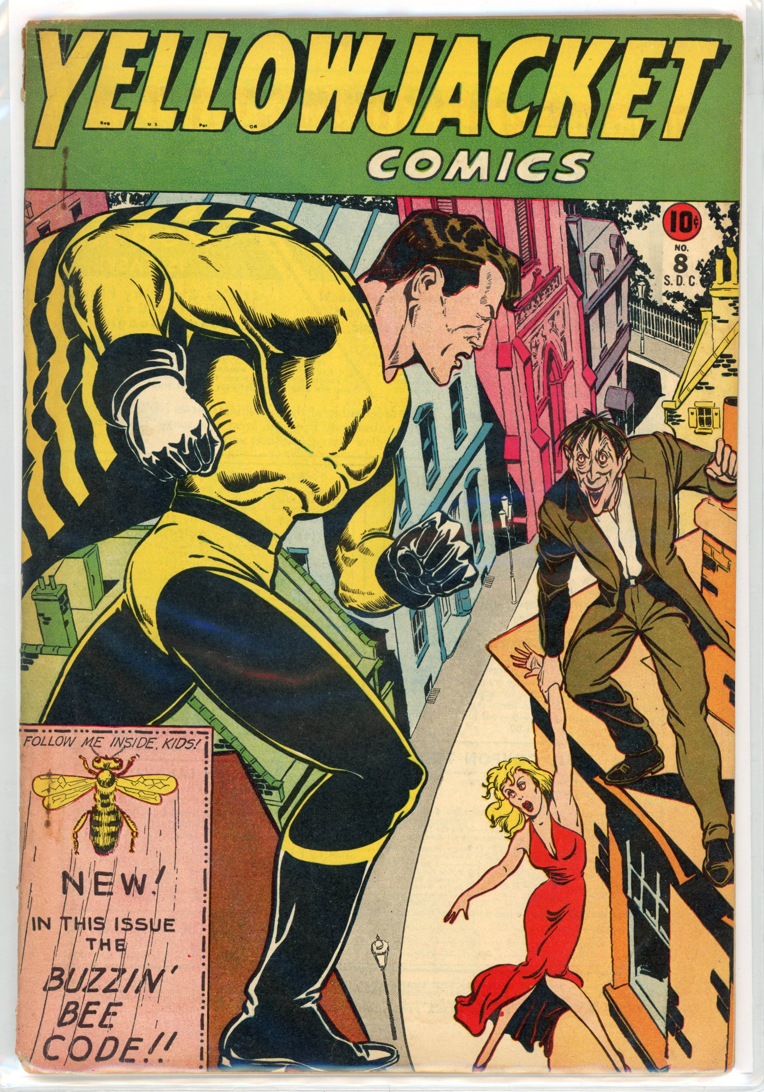 †Yellowjacket Comics #8 (Charlton, 1946)