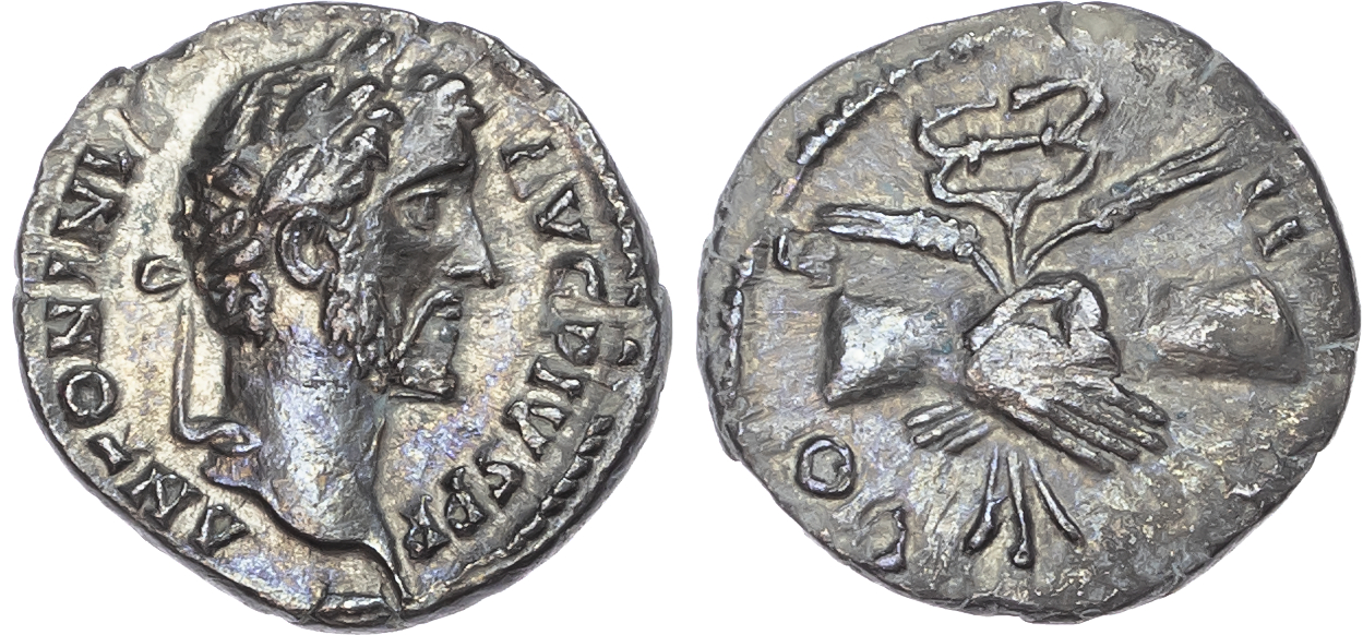 Antoninus Pius (AD 138-161) AR Denarius, Rome, AD 146, 2.41g. 