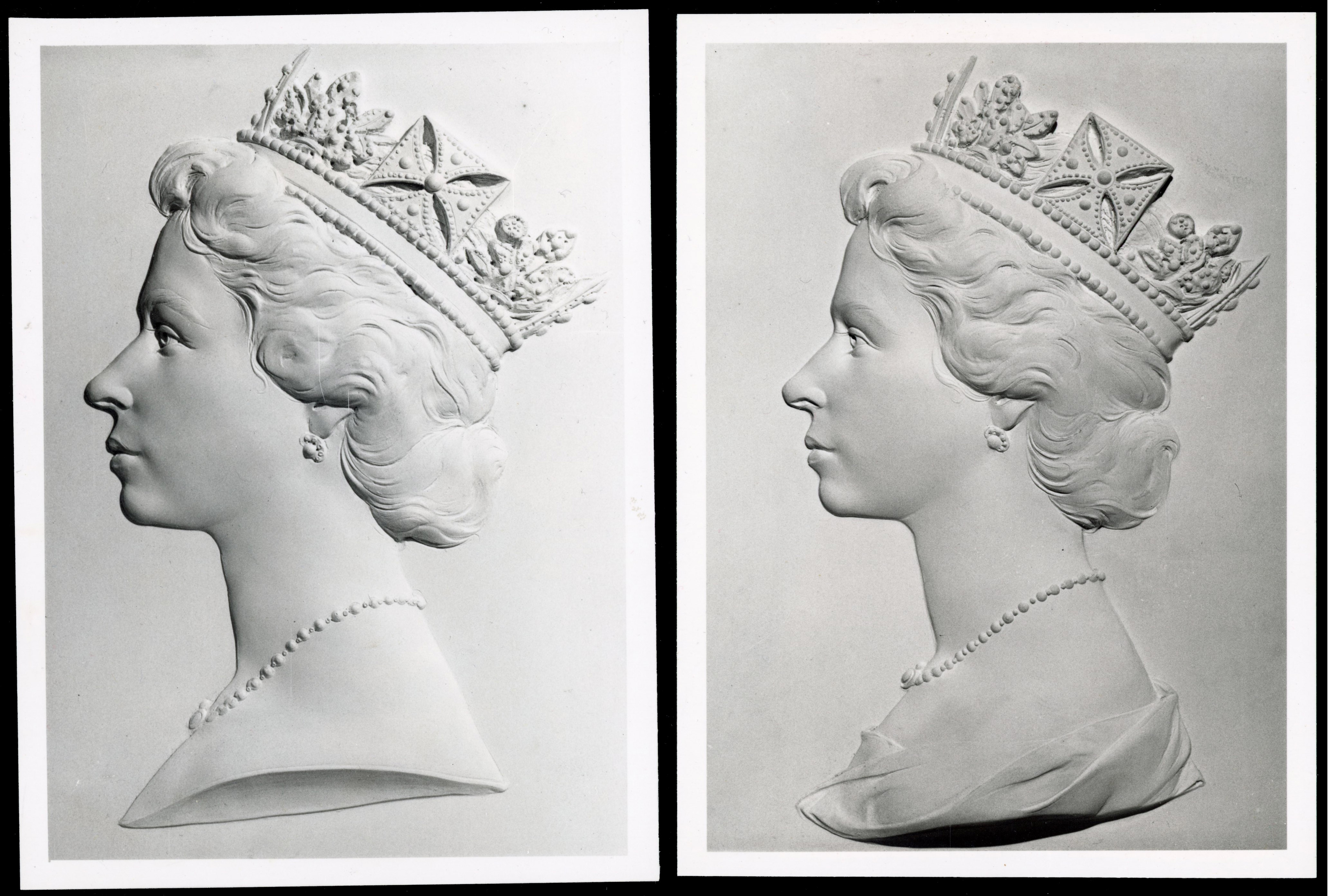 GB 1966 Machin 'Diadem Head' & Issued Head photographic essays