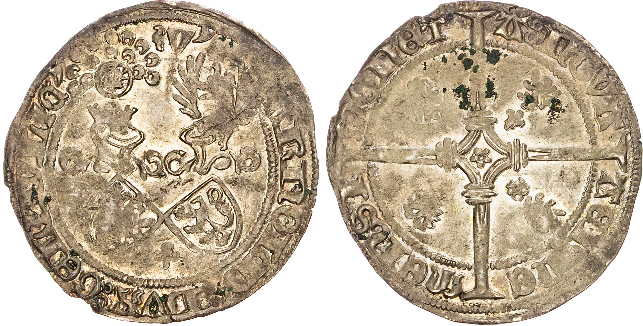 Low Countries, Gelderland, Arnold of Egmont (1423-1478), silver Groot