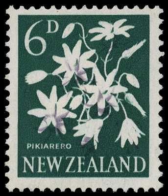 1960 6d Pikiarero unmounted o.g., showing...