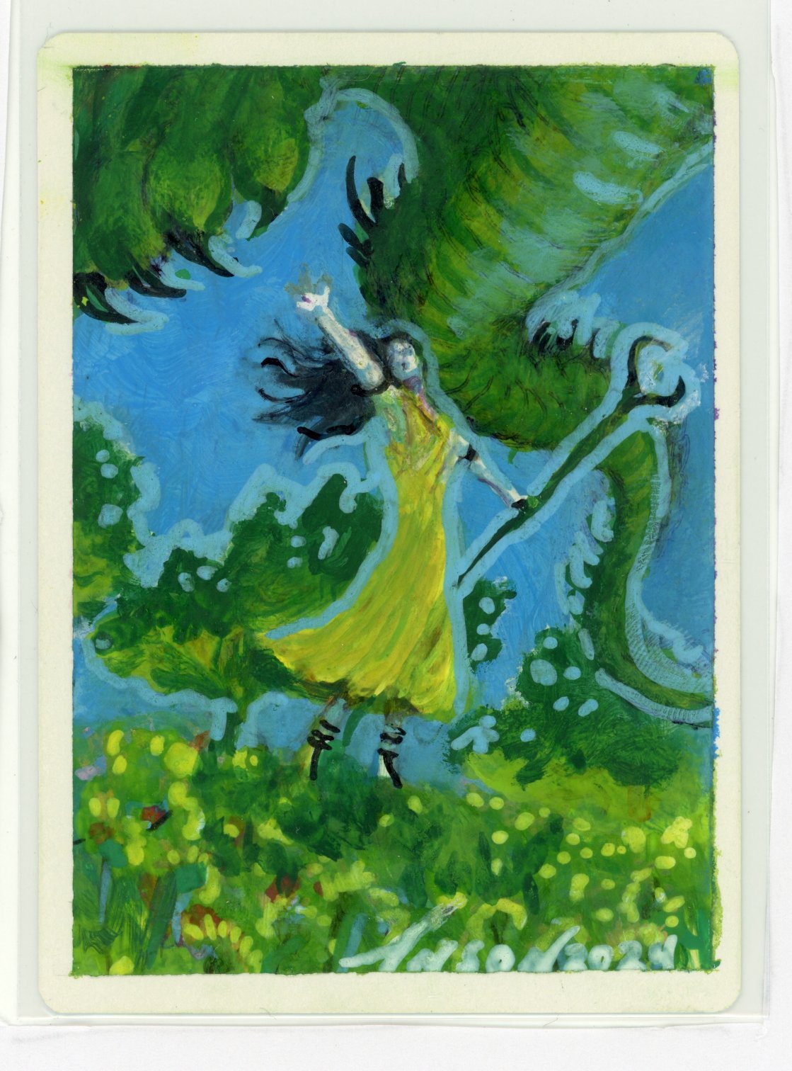 Creature Bond Artist Proof with Original Sketch - Anson Maddocks