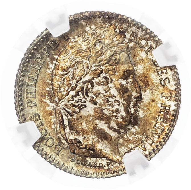 France.Louis-Philippe I AR ¼ Franc. 1846A. 