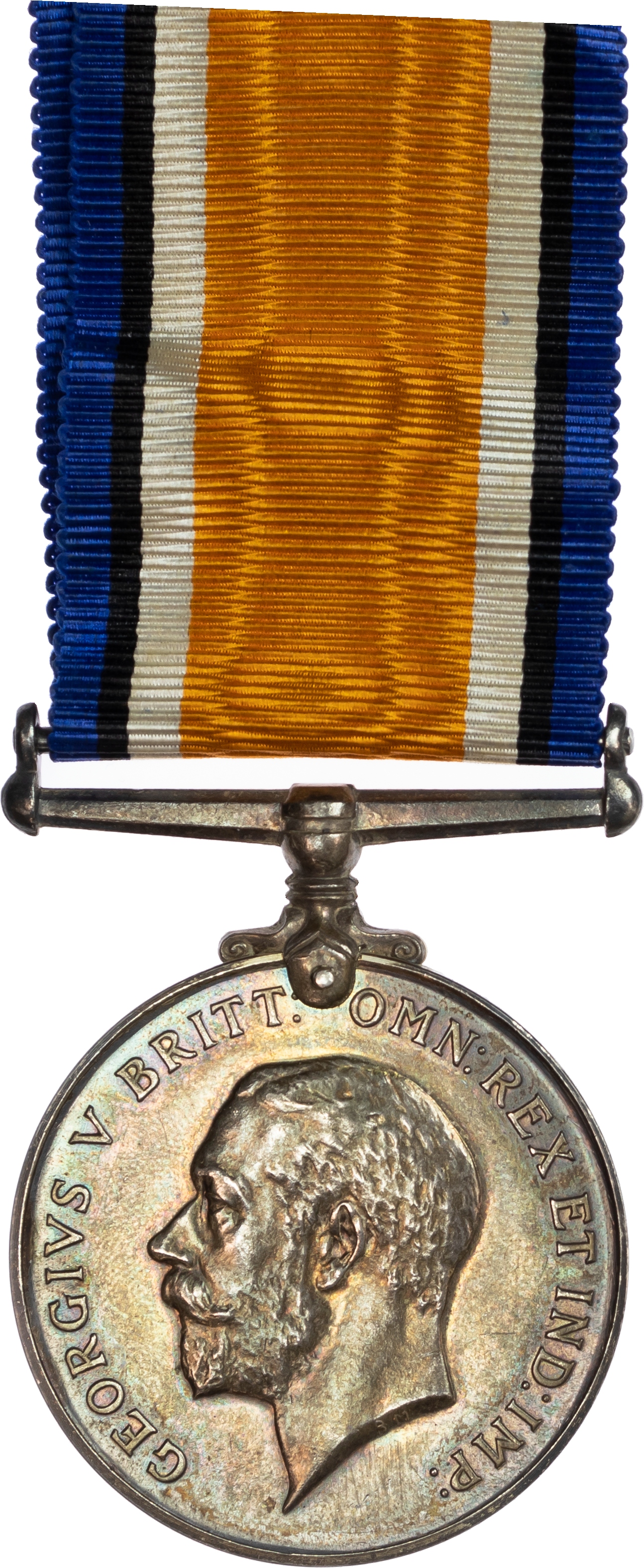 An Egyptian Expeditionary Force Royal Flying Corps/Royal Air Force British War Medal to Air Mechanic 1 Edwin Tidbury