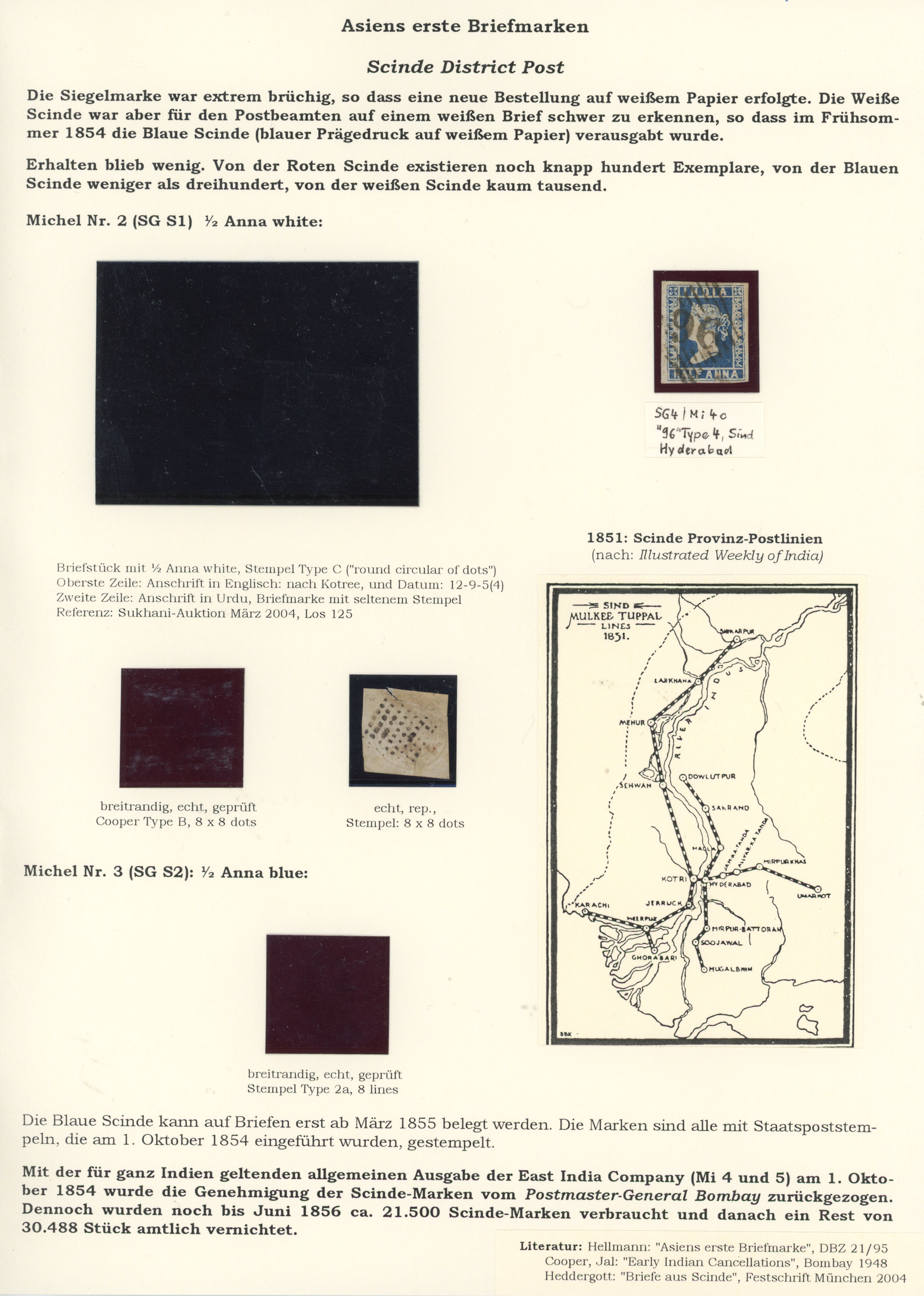 India postal history, North West Frontier collection