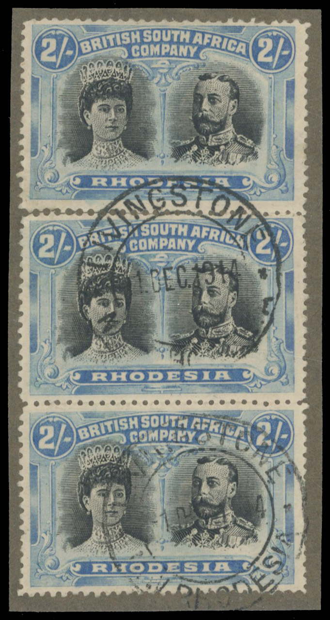 LIVINGSTONE DC 1 DEC 1914 on 2/- pair