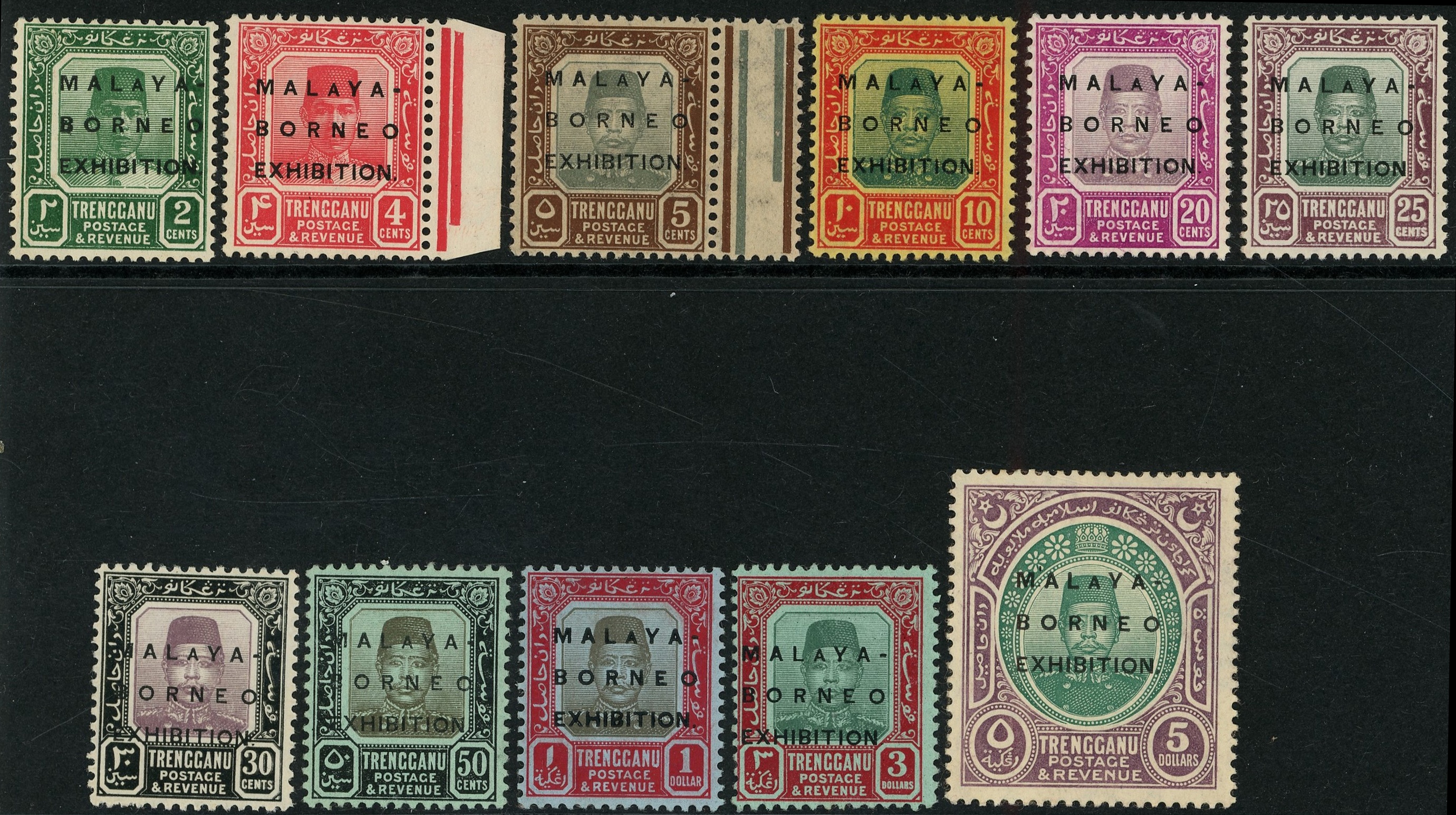 Trengganu SG 48d-58d...