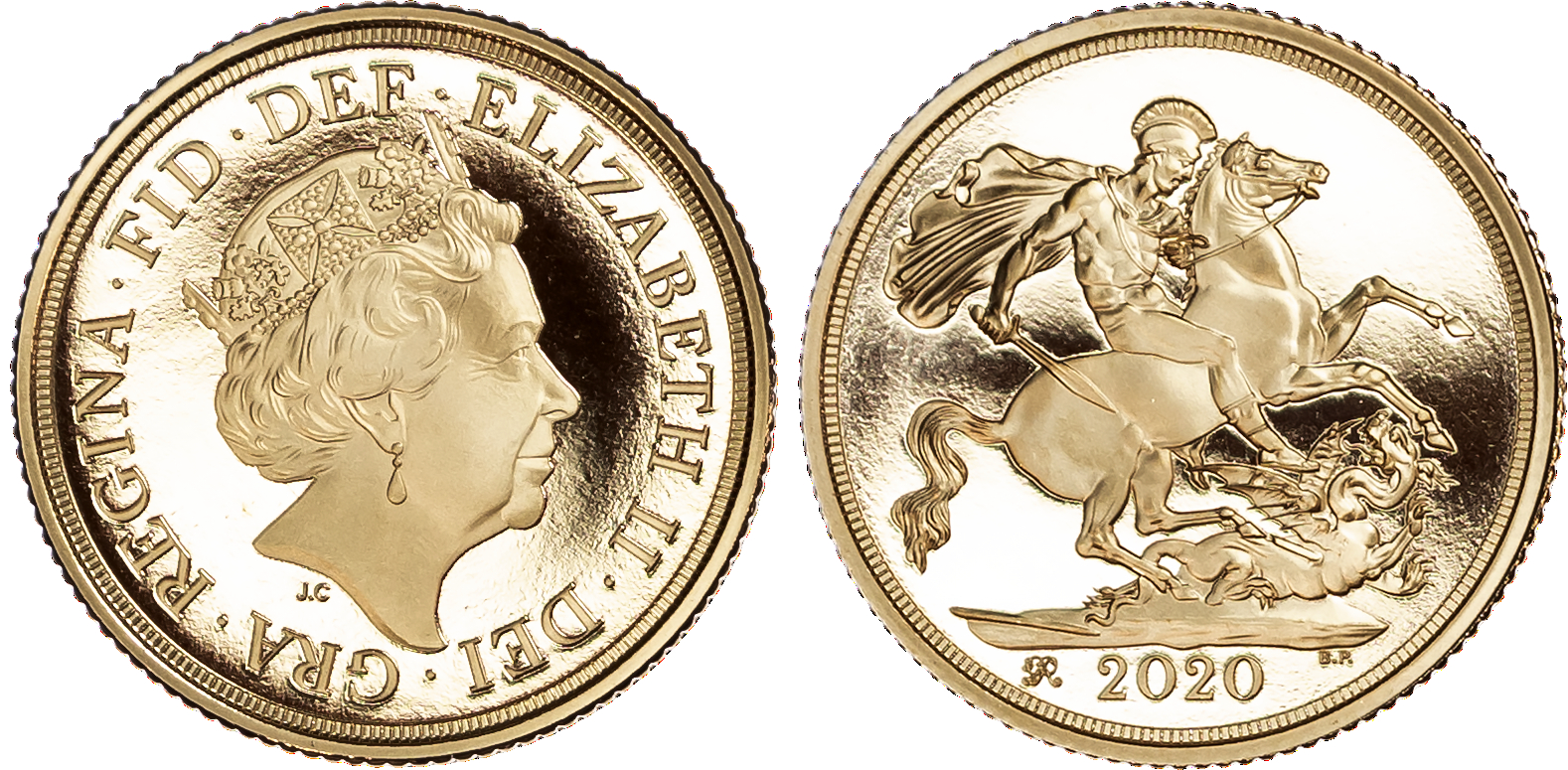 Elizabeth II (1952-2022), Proof Sovereign, 2020