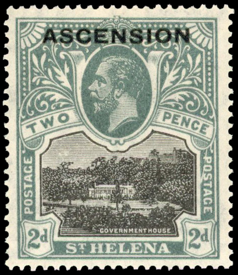 Ascension SG 4a mint