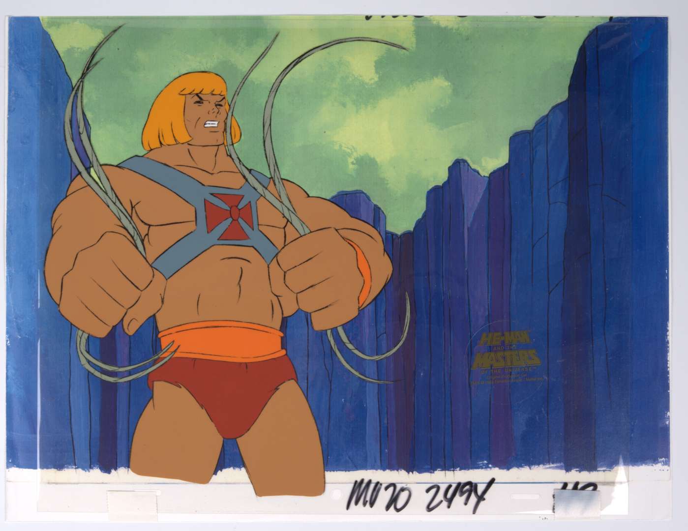 He-Man and the Masters of the Universe Original Production Cels (Filmation 1983-1985) Total 2