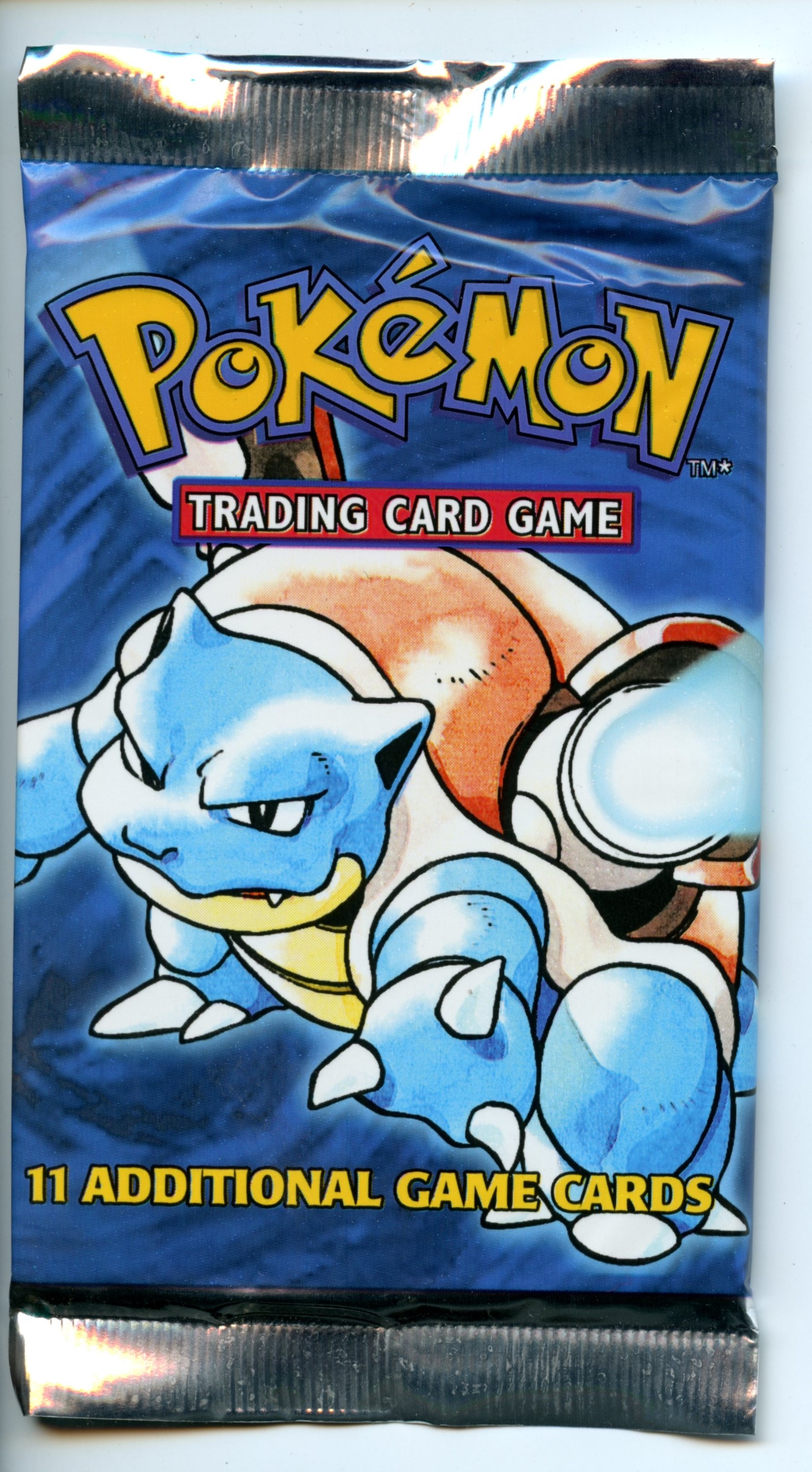 Pokemon TCG - Sealed Blastoise Artwork Base Set Booster Pack Sealed - Base Set - Sealed