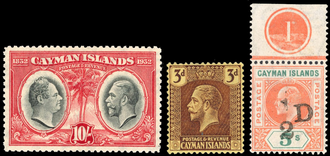 Cayman Islands 1900-1991 collection mint