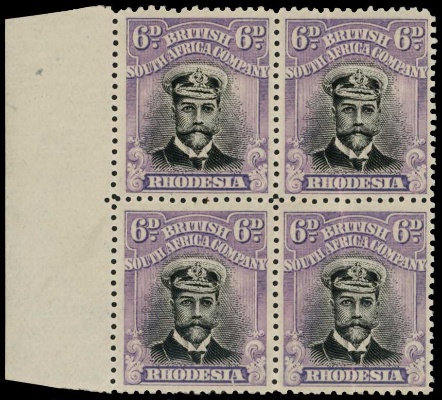1913-7 6d Head Die II, perf 14. Unmounted...