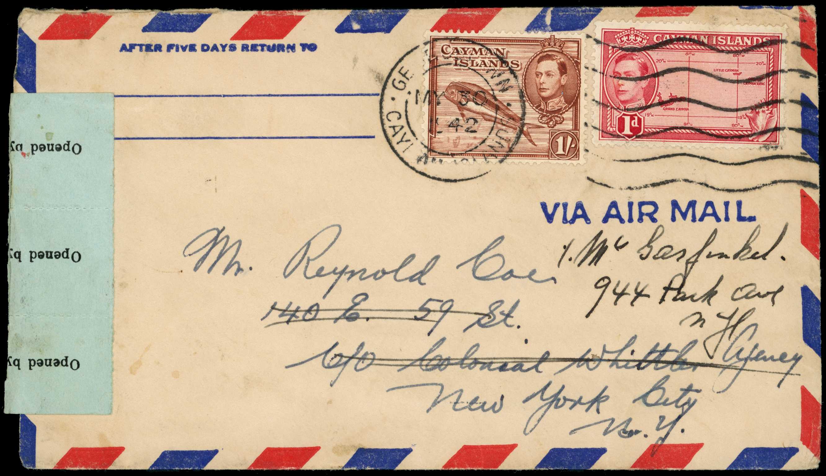 1942 Unusual use of three unseparated CL2...