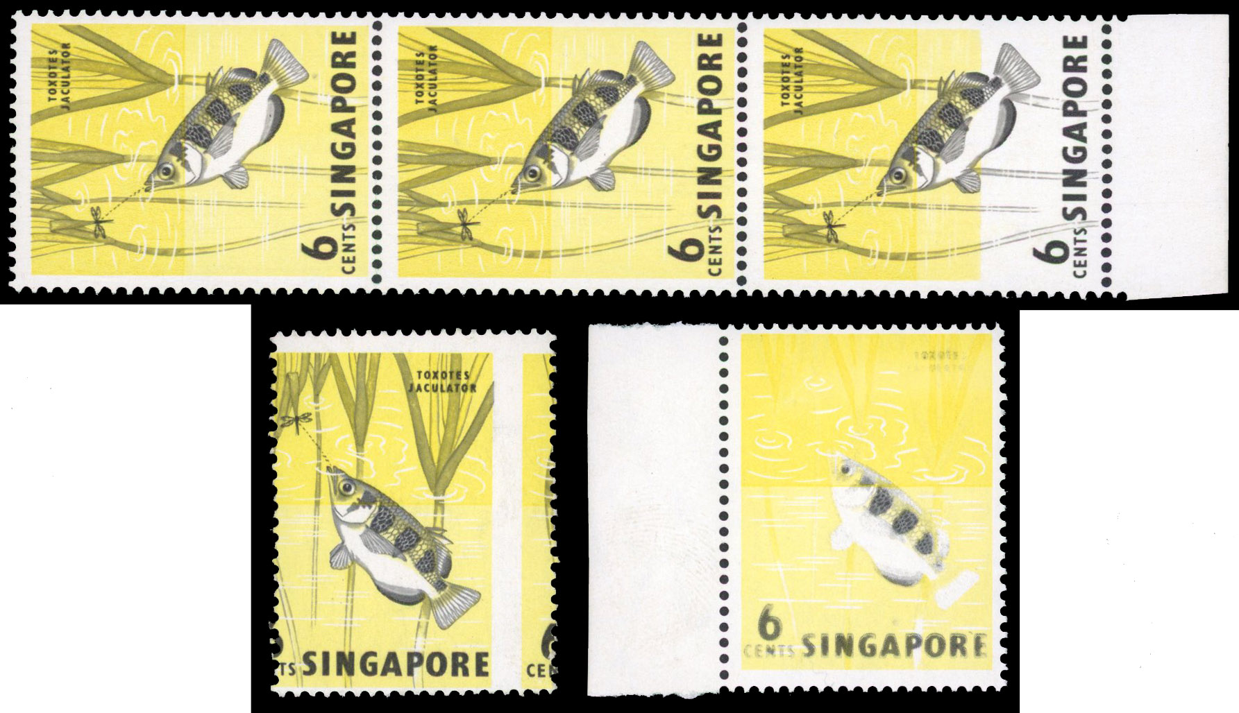 Singapore SG 67 vars mint