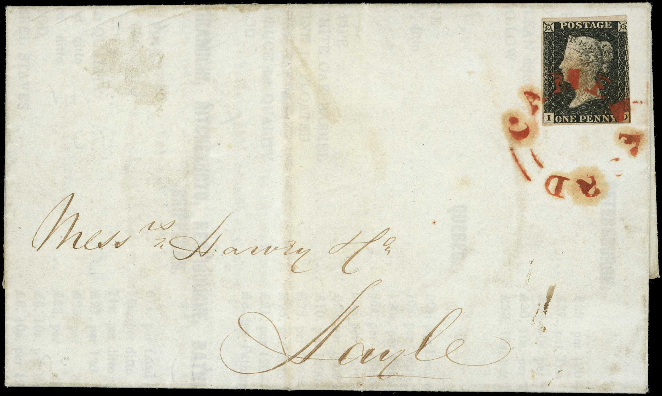 1840 printed entire letter to Hayle,...