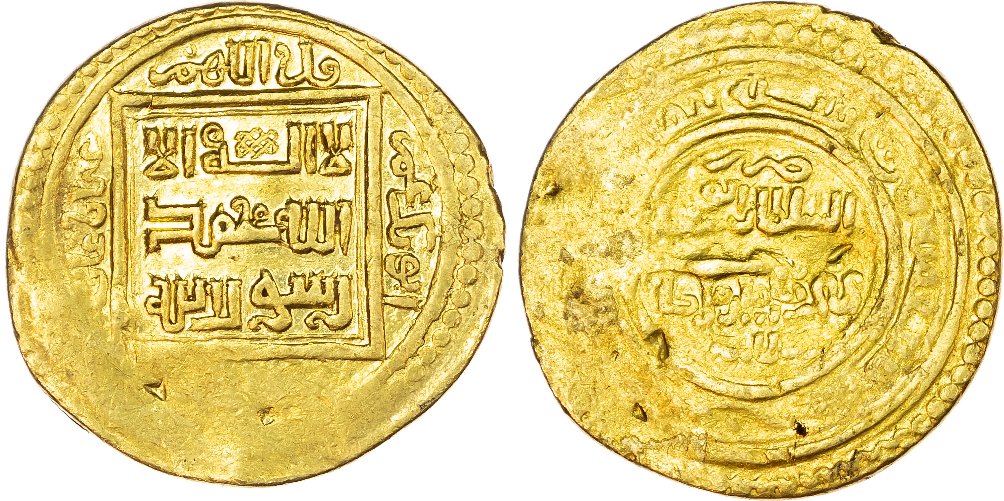 Ilkhanid, Abu Sa’id Bahadur (AH 716‑736 / 1316‑1335 AD), gold Dinar, Sultaniya al-Ma’mura